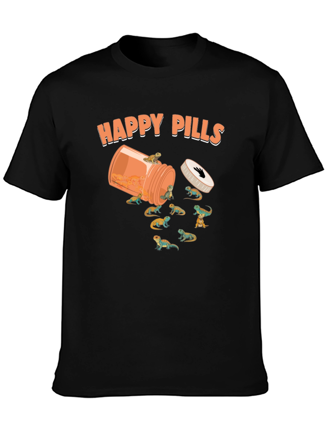 Happy Pills Bearded Dragon T-Shirt