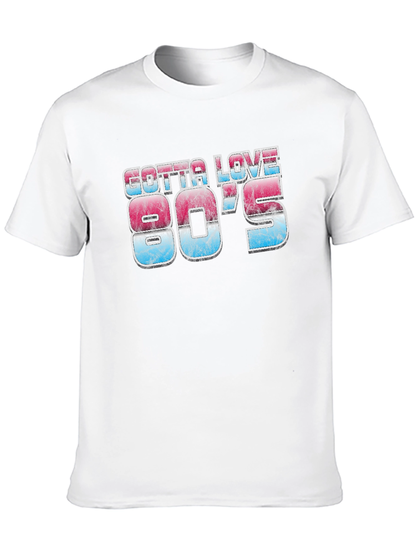 Gotta Love 80s Graphic T-Shirt Retro Black