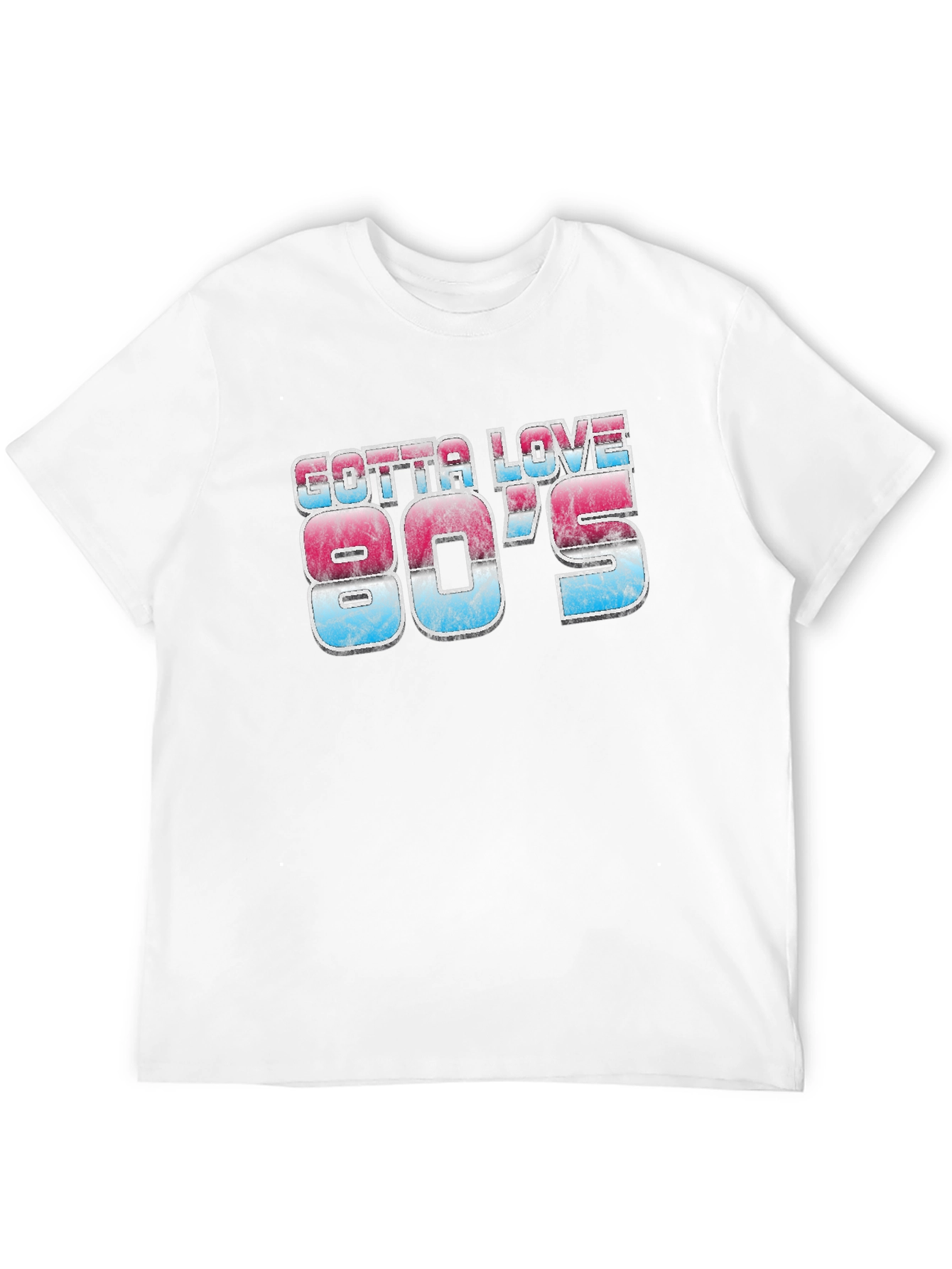 Gotta Love 80s Graphic T-Shirt Retro Black