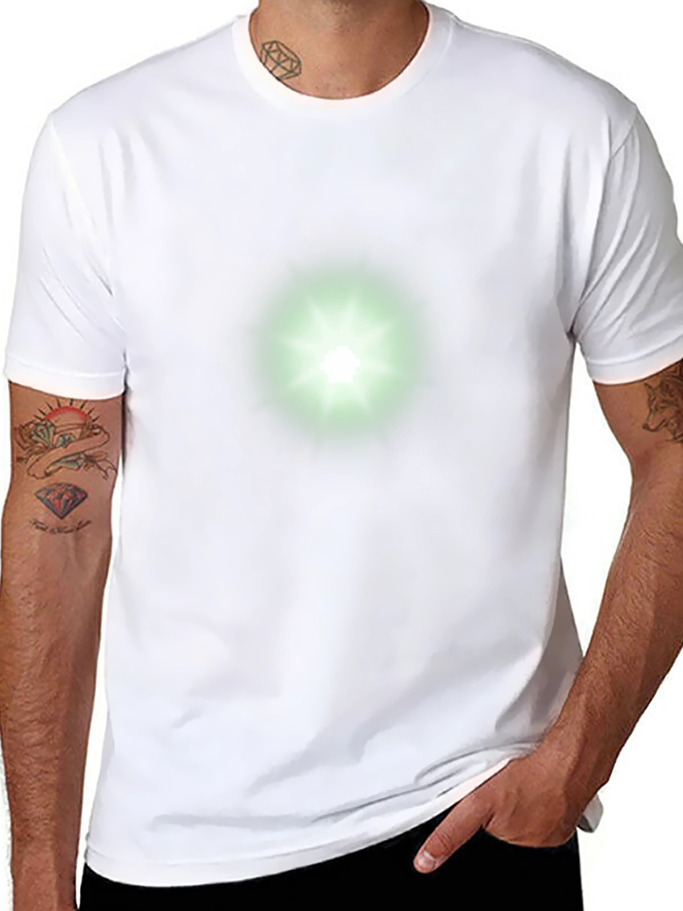 Glow Core Tee - Black