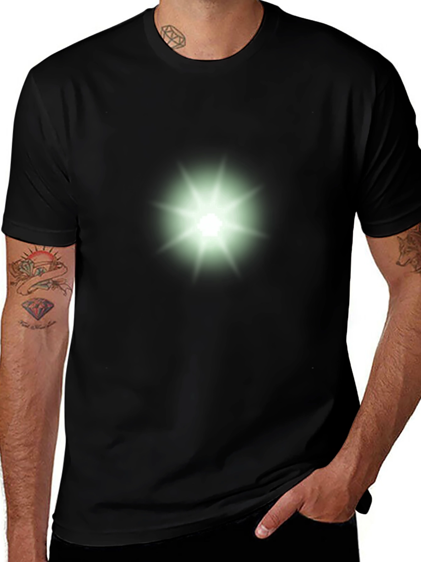 Glow Core Tee - Black