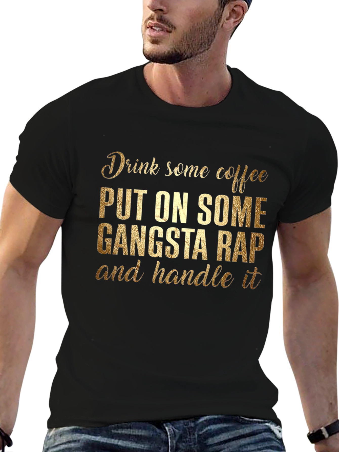 Gangsta Rap & Coffee T-Shirt