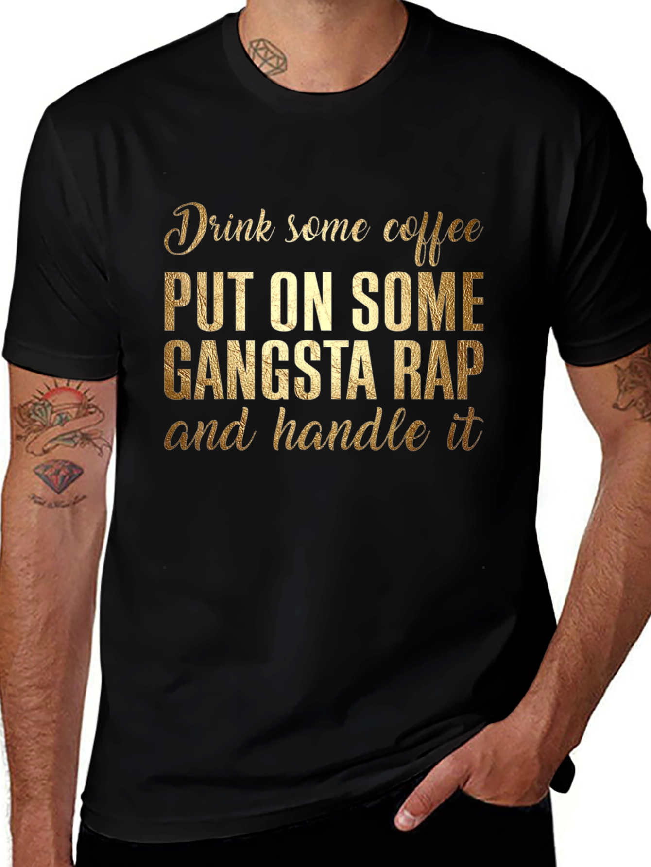 Gangsta Rap & Coffee T-Shirt