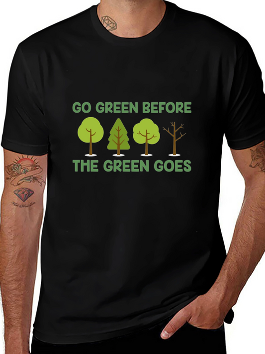 Go Green Save the Earth T-Shirt