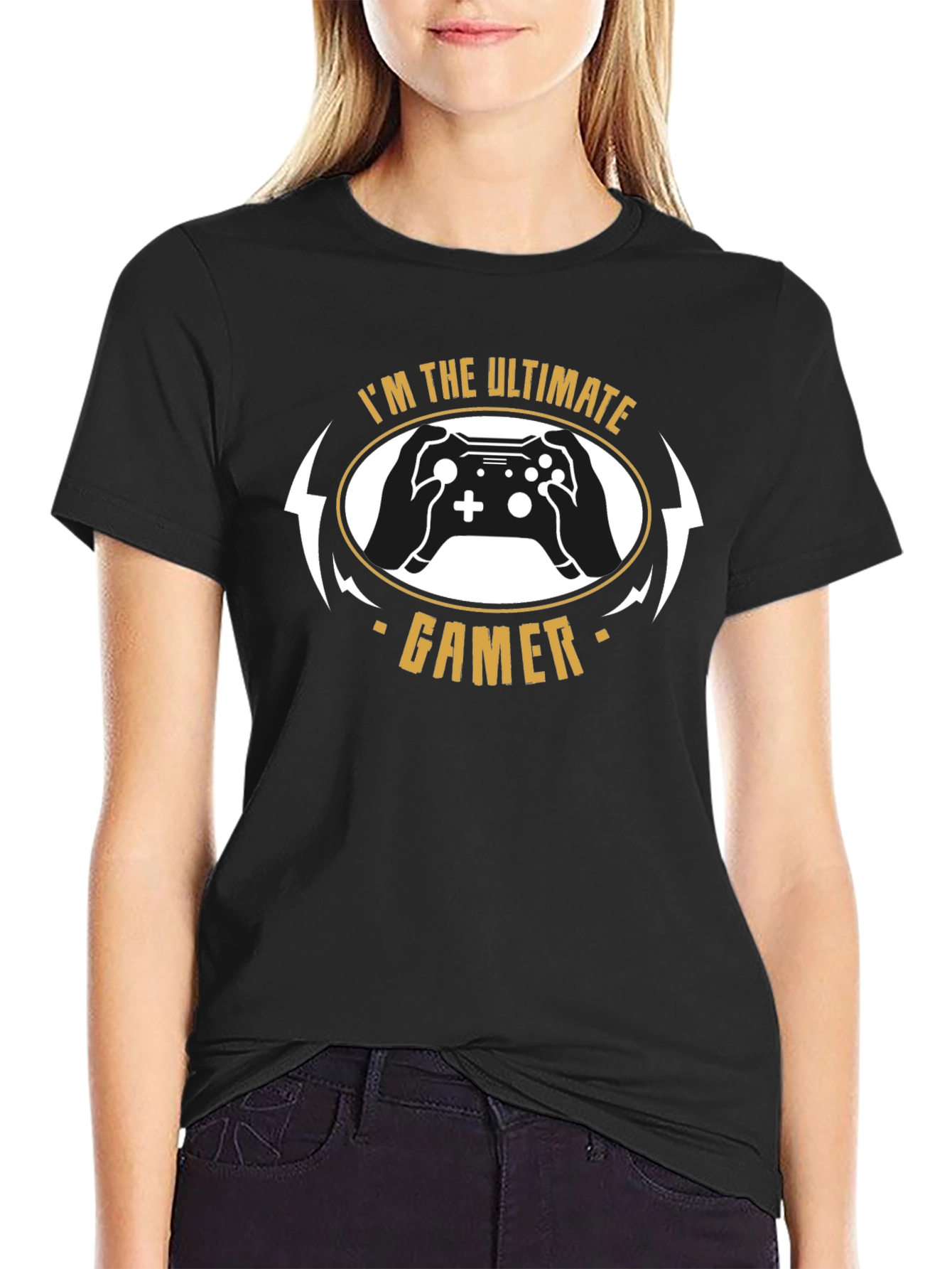 Ultimate Gamer Black T-Shirt