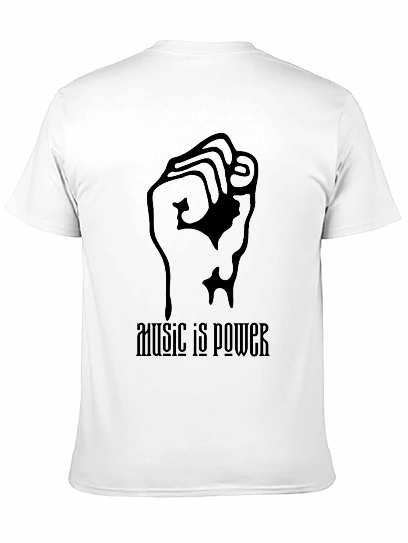 Music is Power Graphic Tee