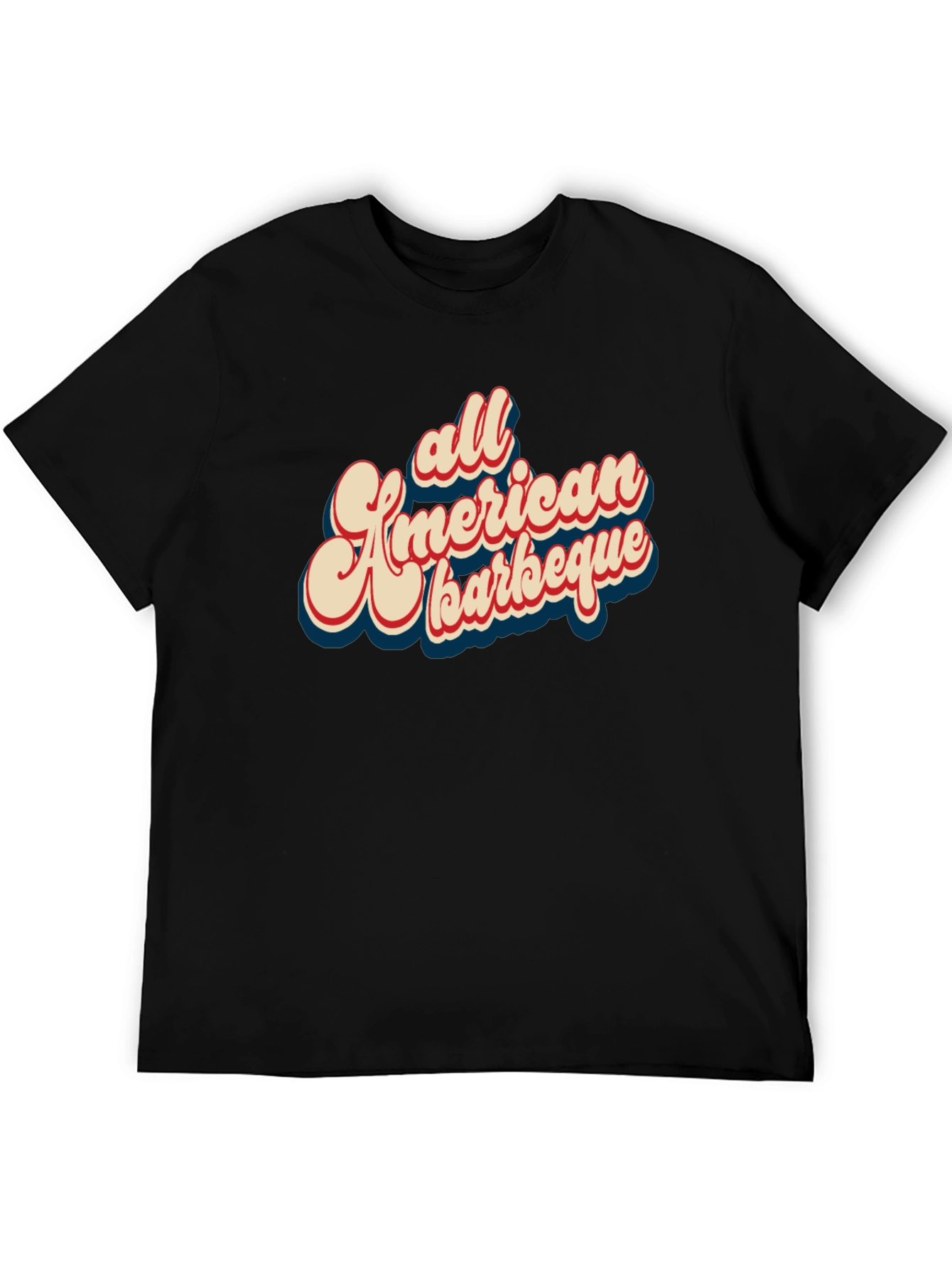 All American Barbeque Graphic T-Shirt