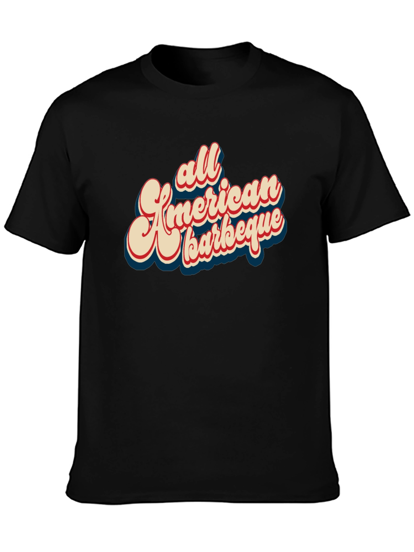 All American Barbeque Graphic T-Shirt