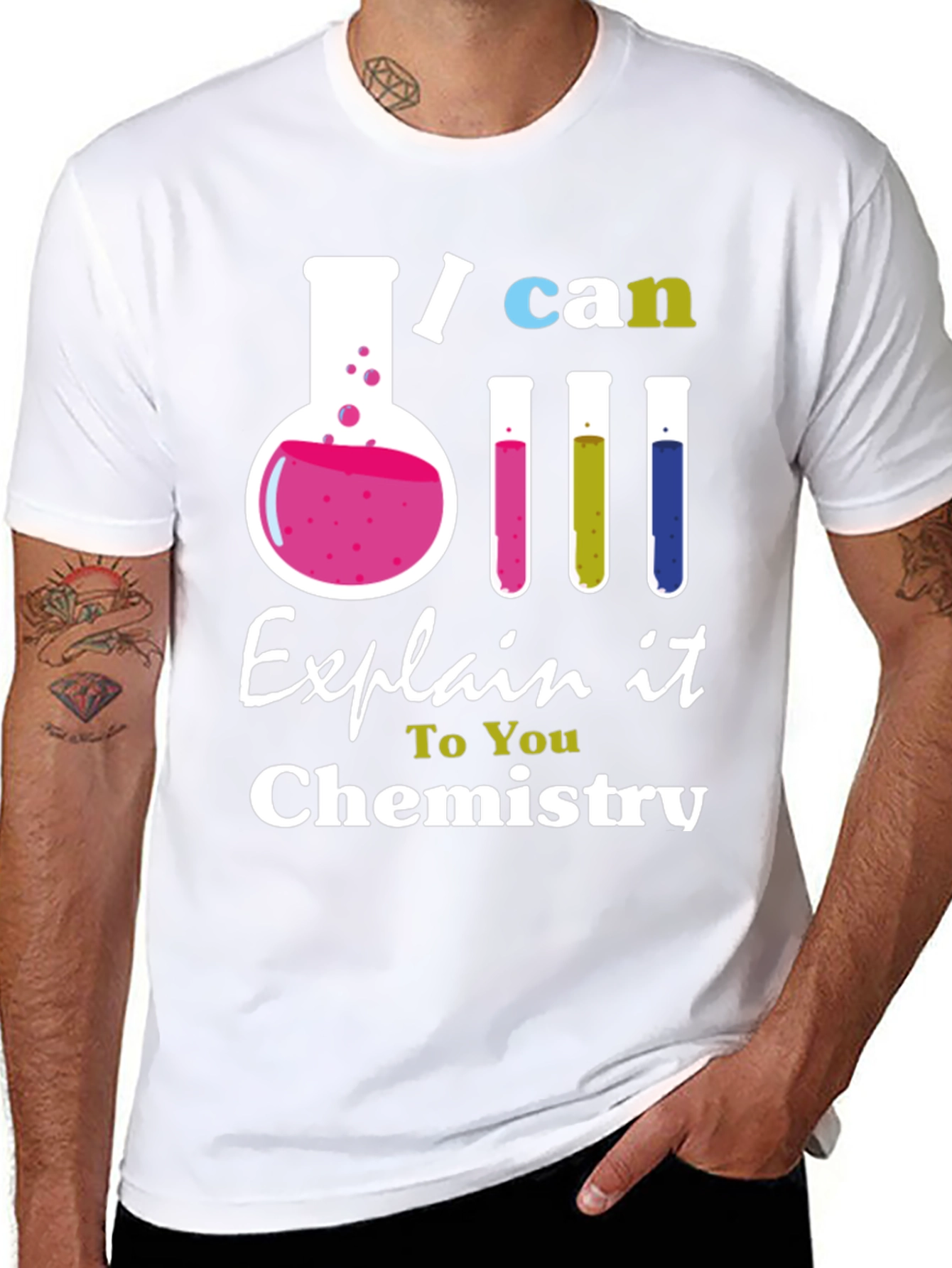 I Can Explain It To You Chemistry Graphic T-Shirt