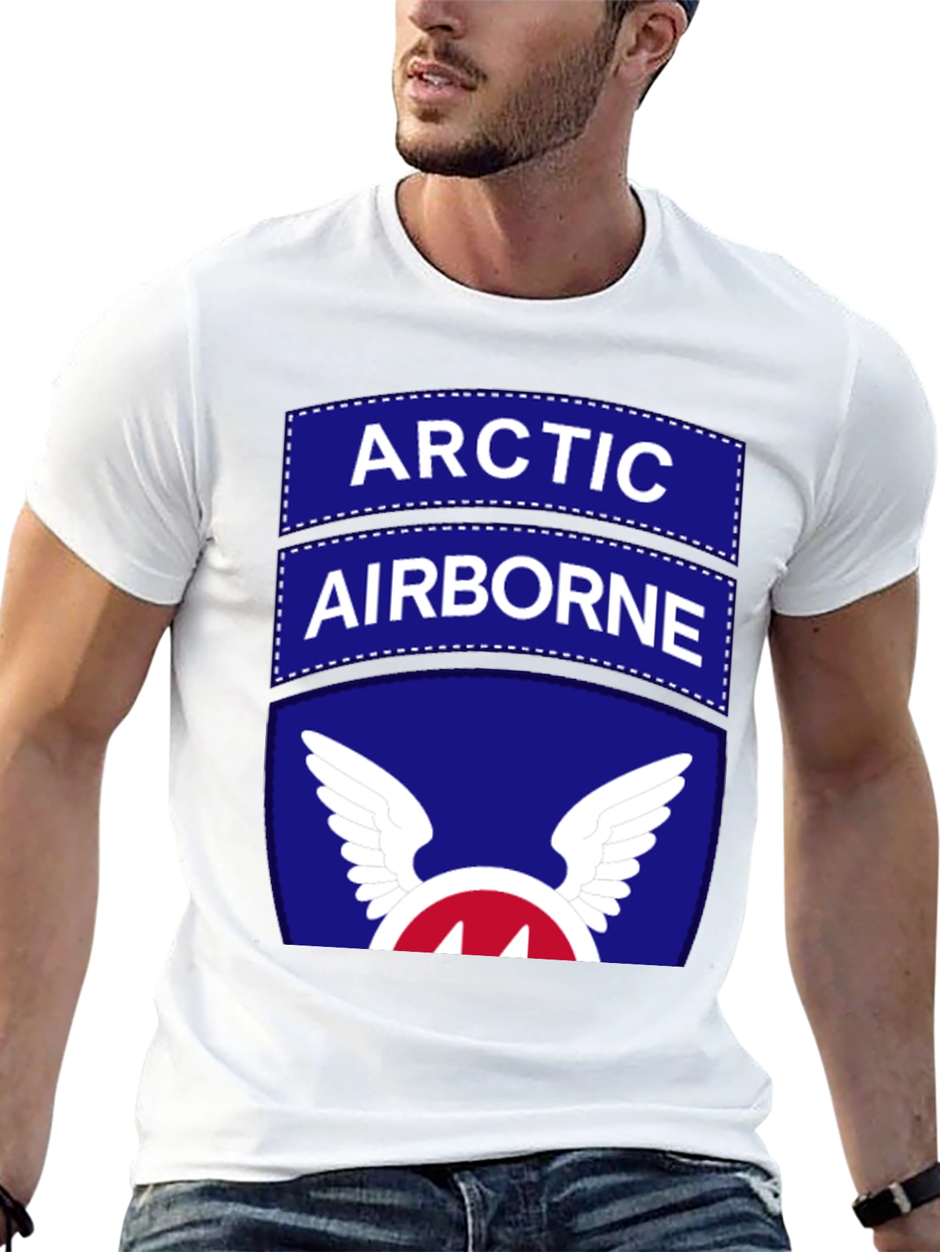 Arctic Airborne T-Shirt - Classic Military Style