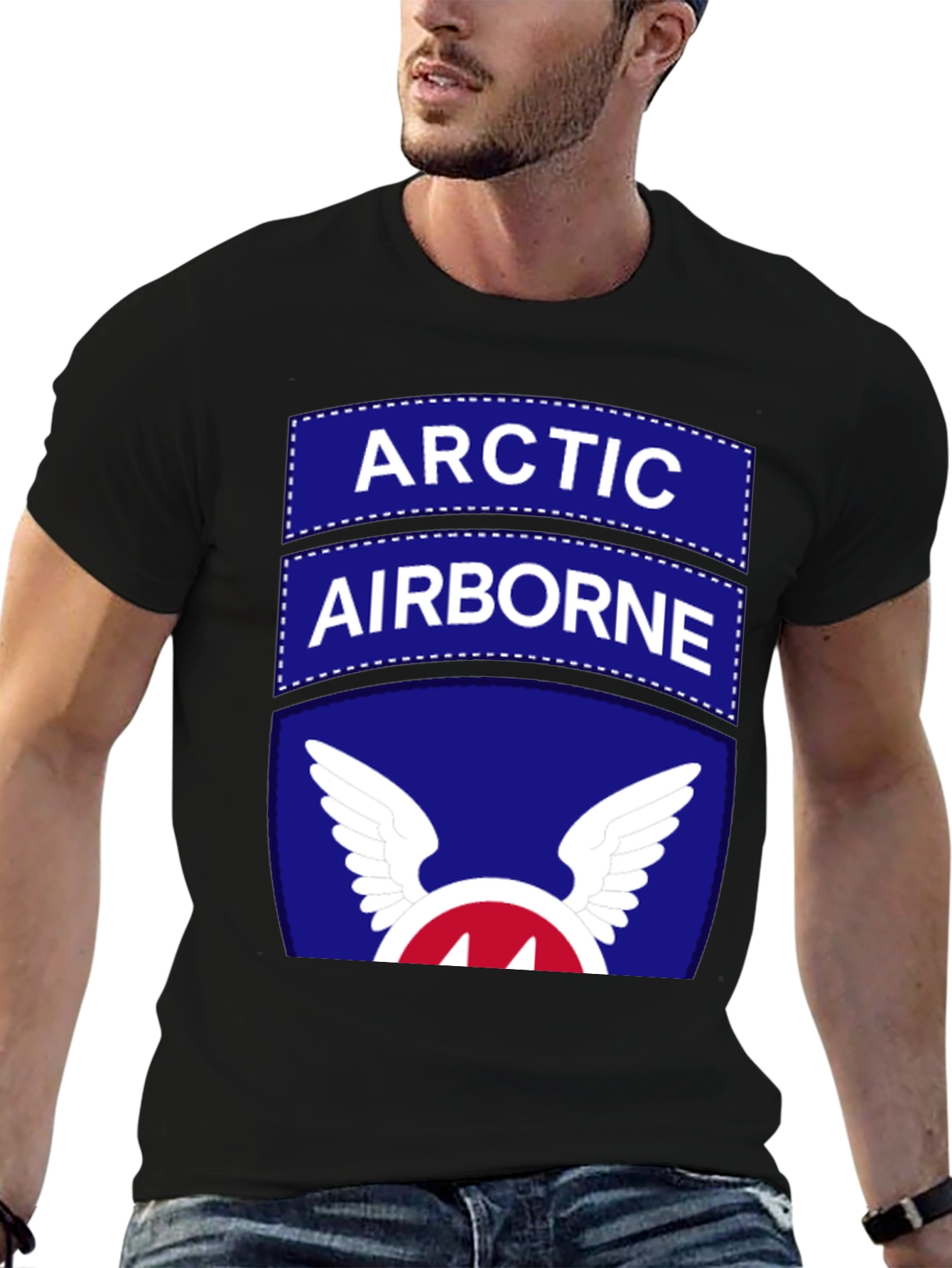 Arctic Airborne T-Shirt - Classic Military Style