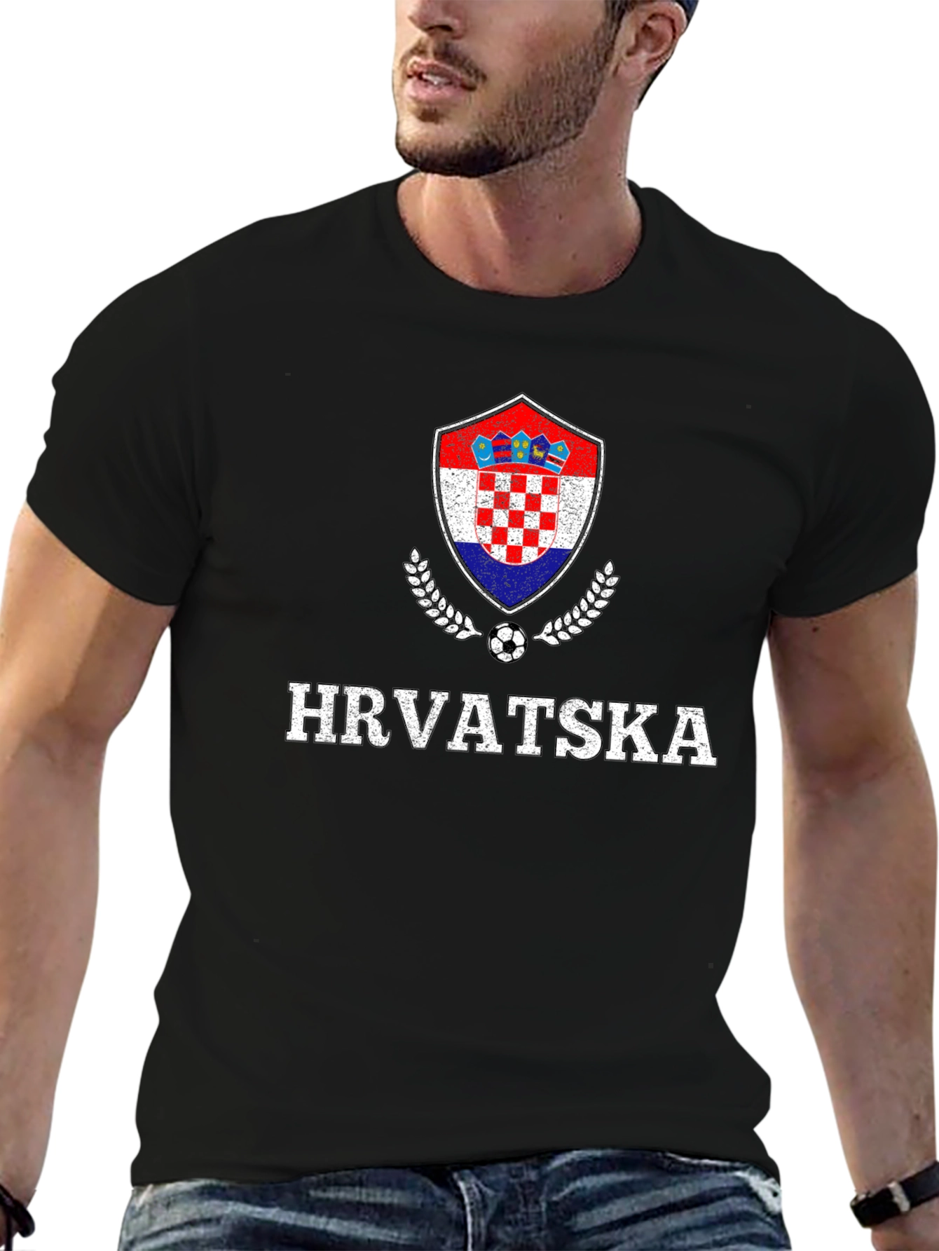 Croatia Soccer T-Shirt - Hrvatska Football Tee