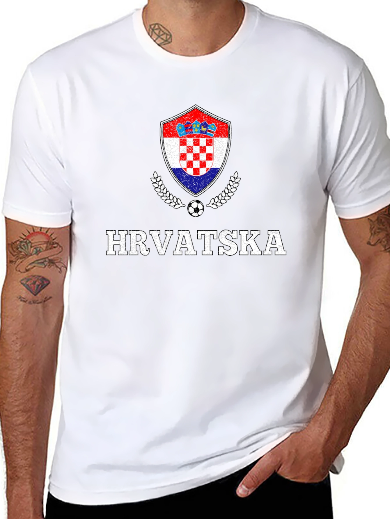 Croatia Soccer T-Shirt - Hrvatska Football Tee