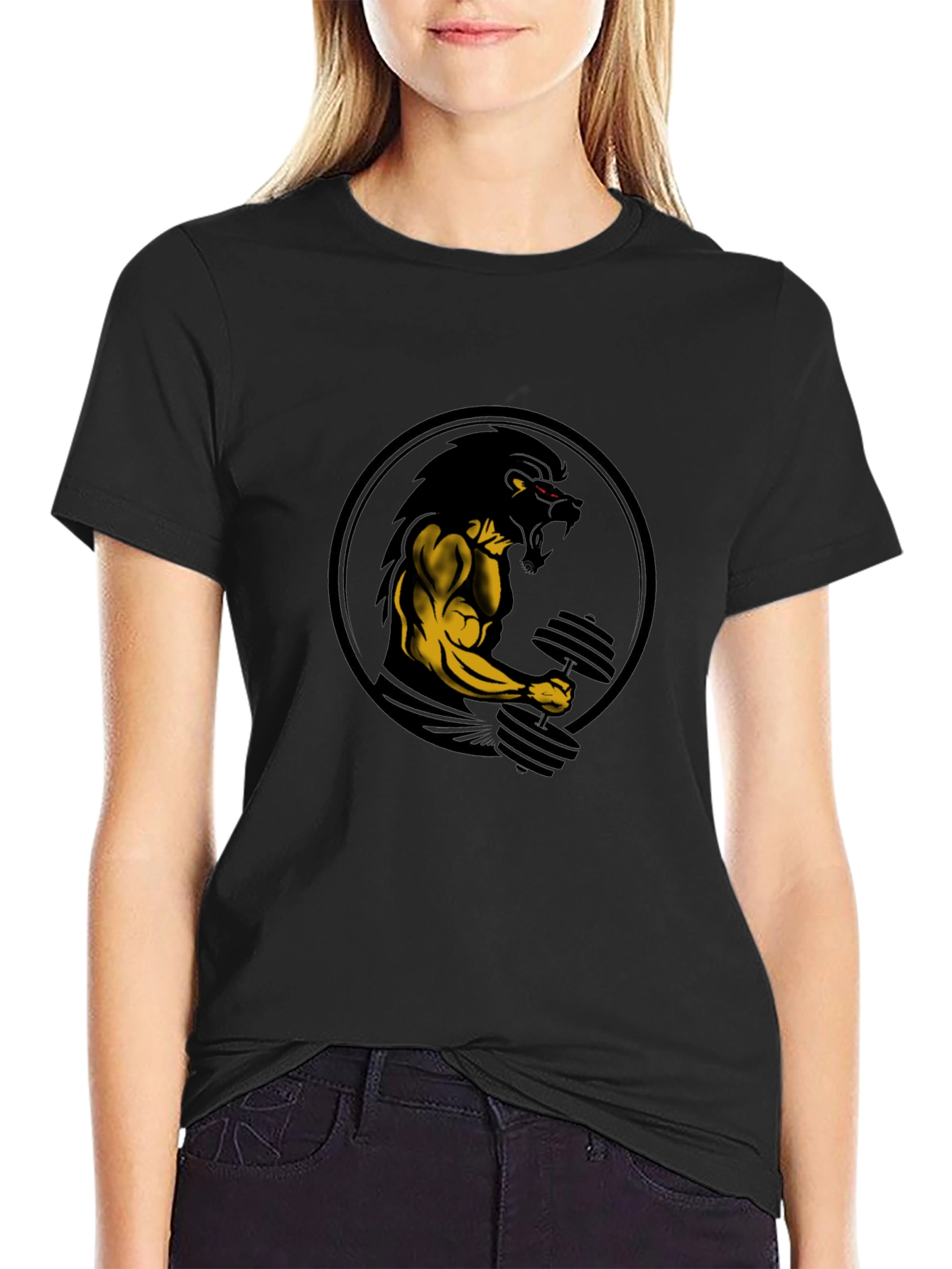 Lion Gym T-Shirt - Beast Mode Apparel
