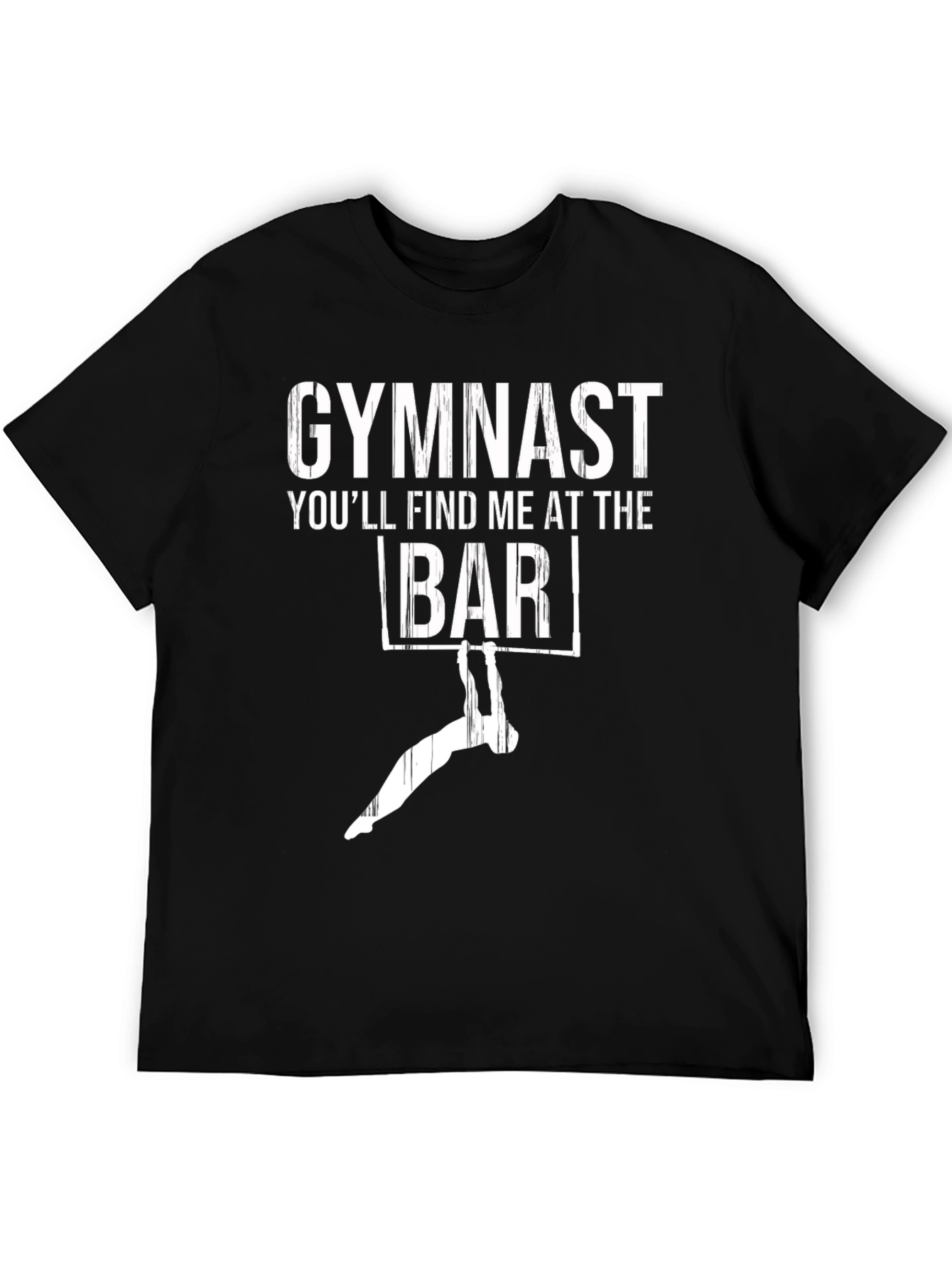 Gymnast Bar Graphic T-Shirt