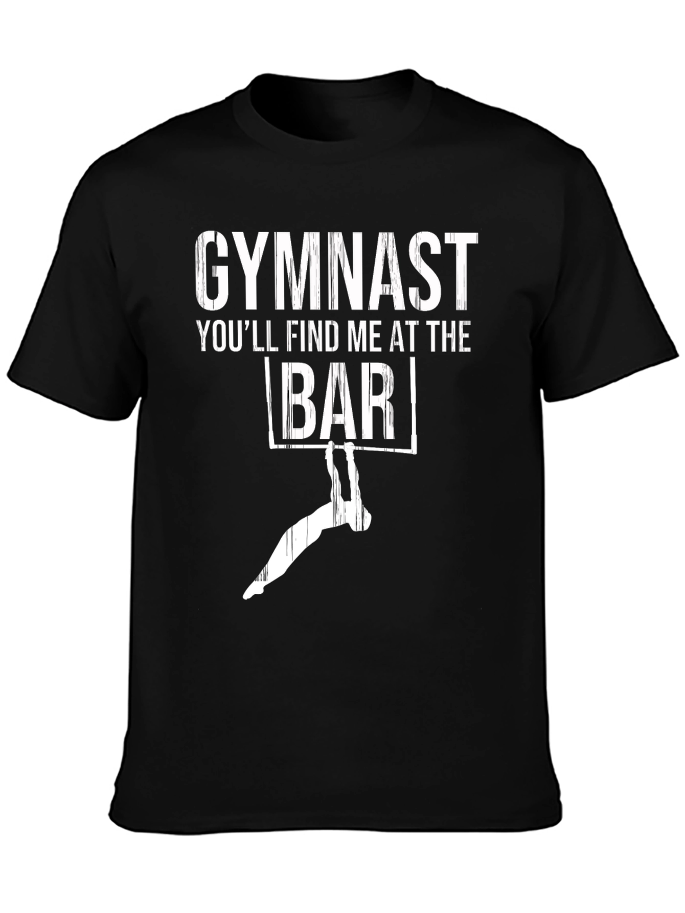 Gymnast Bar Graphic T-Shirt