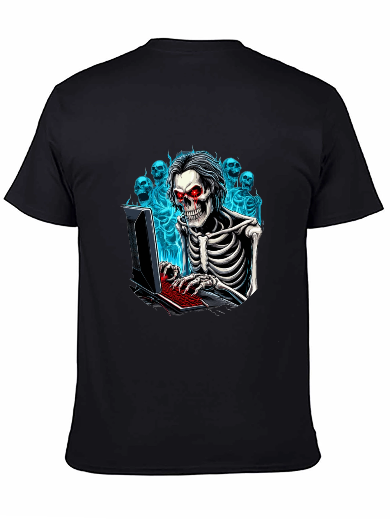 Skeleton Hacker T-Shirt
