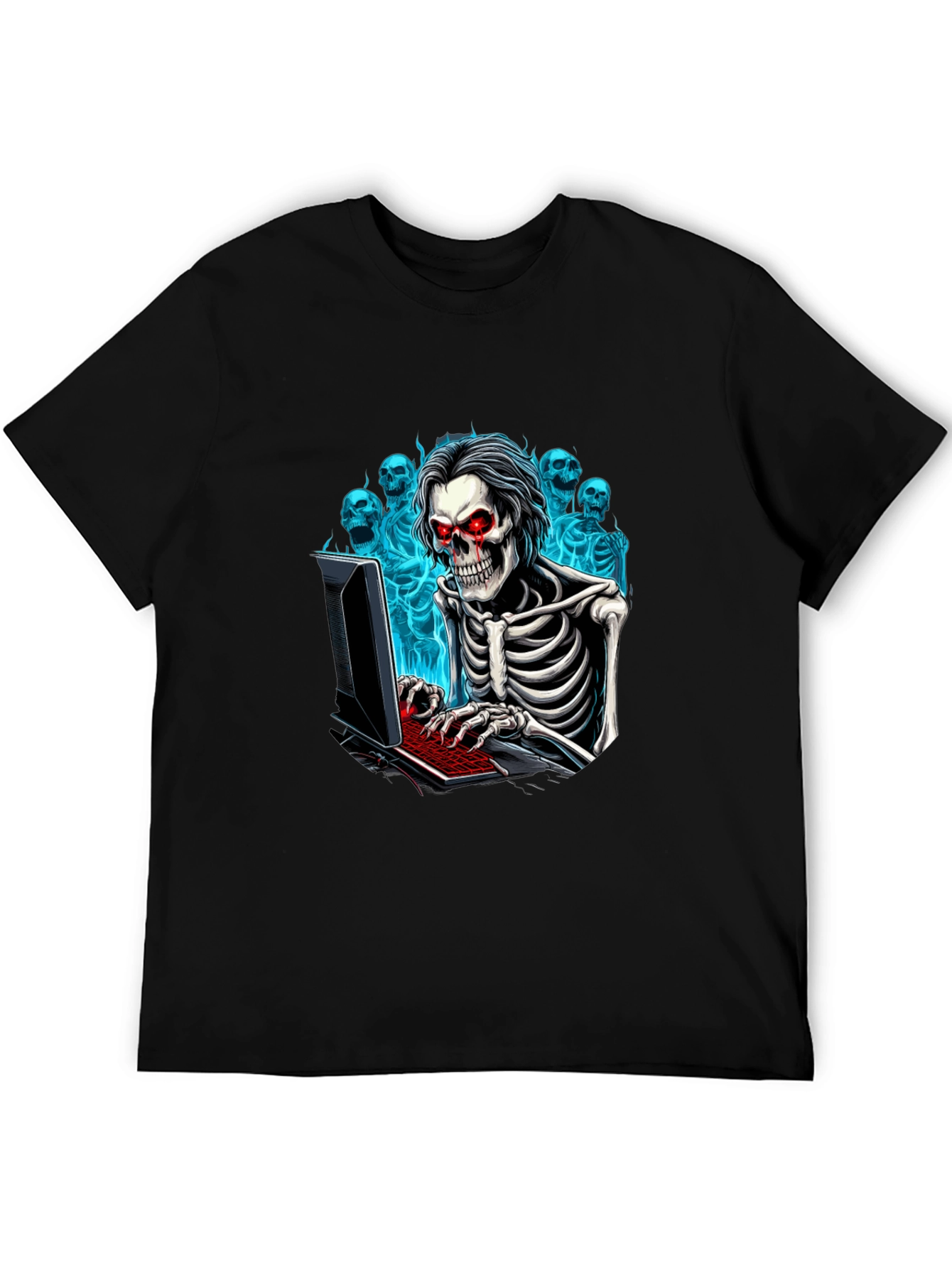 Skeleton Hacker T-Shirt