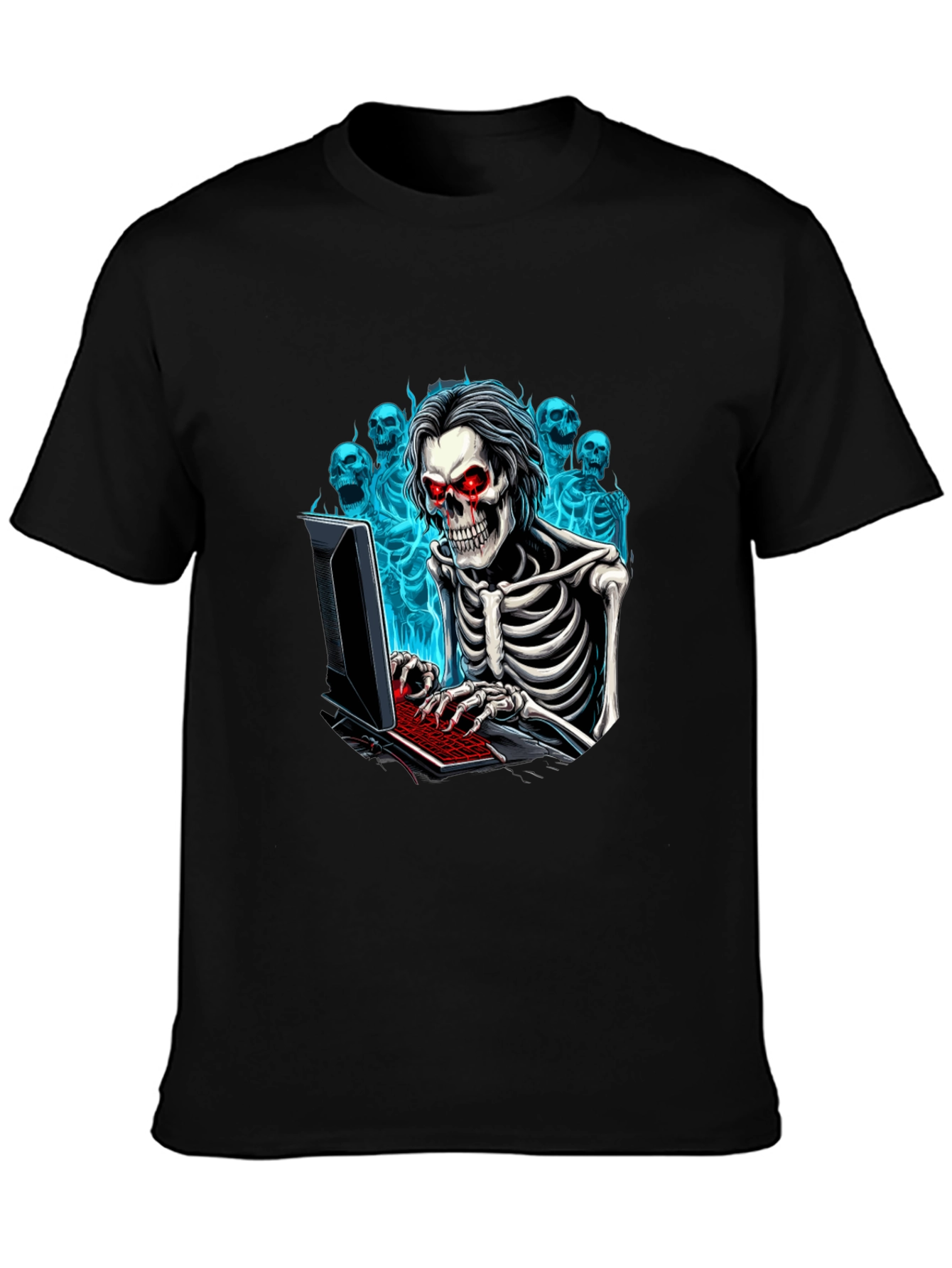 Skeleton Hacker T-Shirt