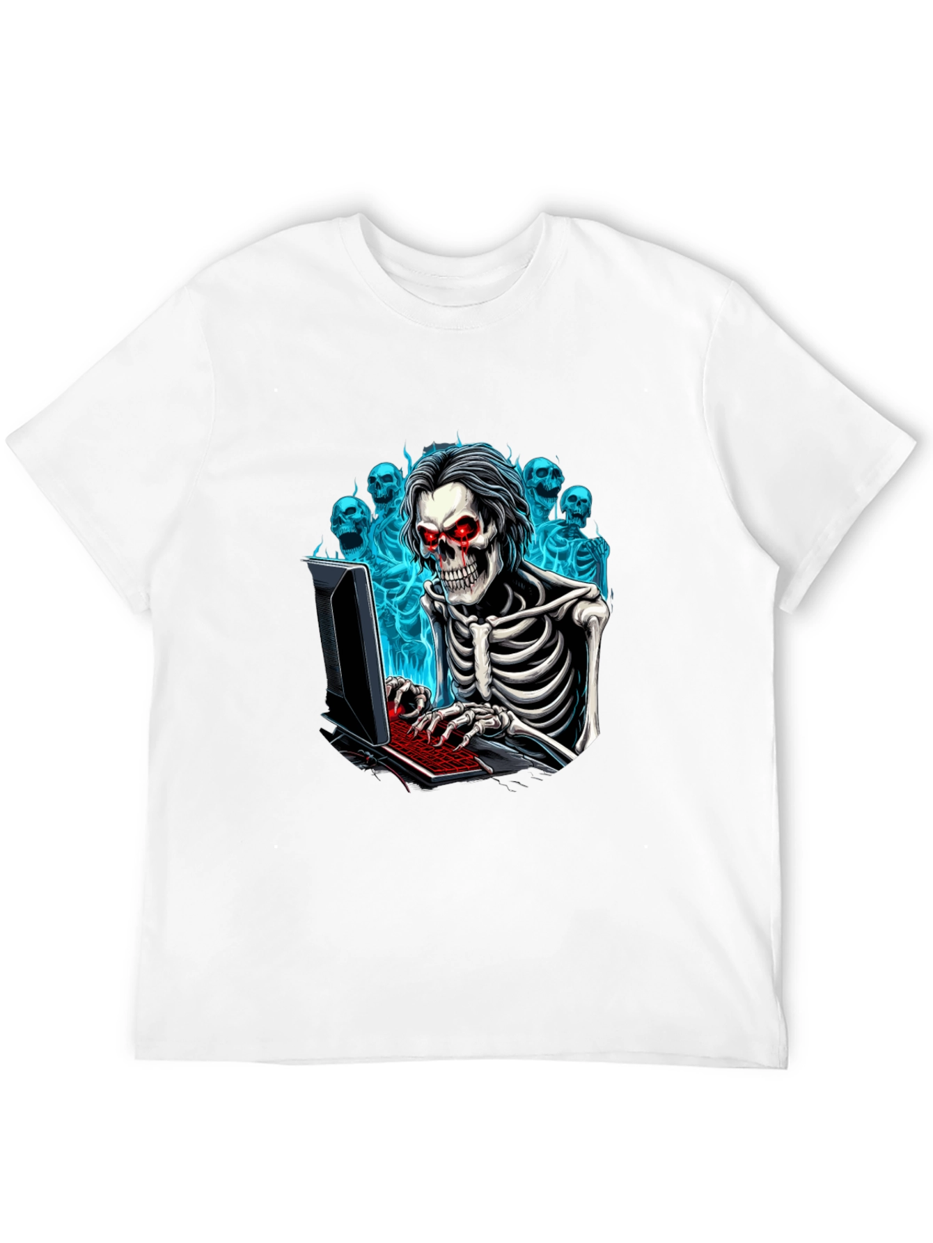 Skeleton Hacker T-Shirt