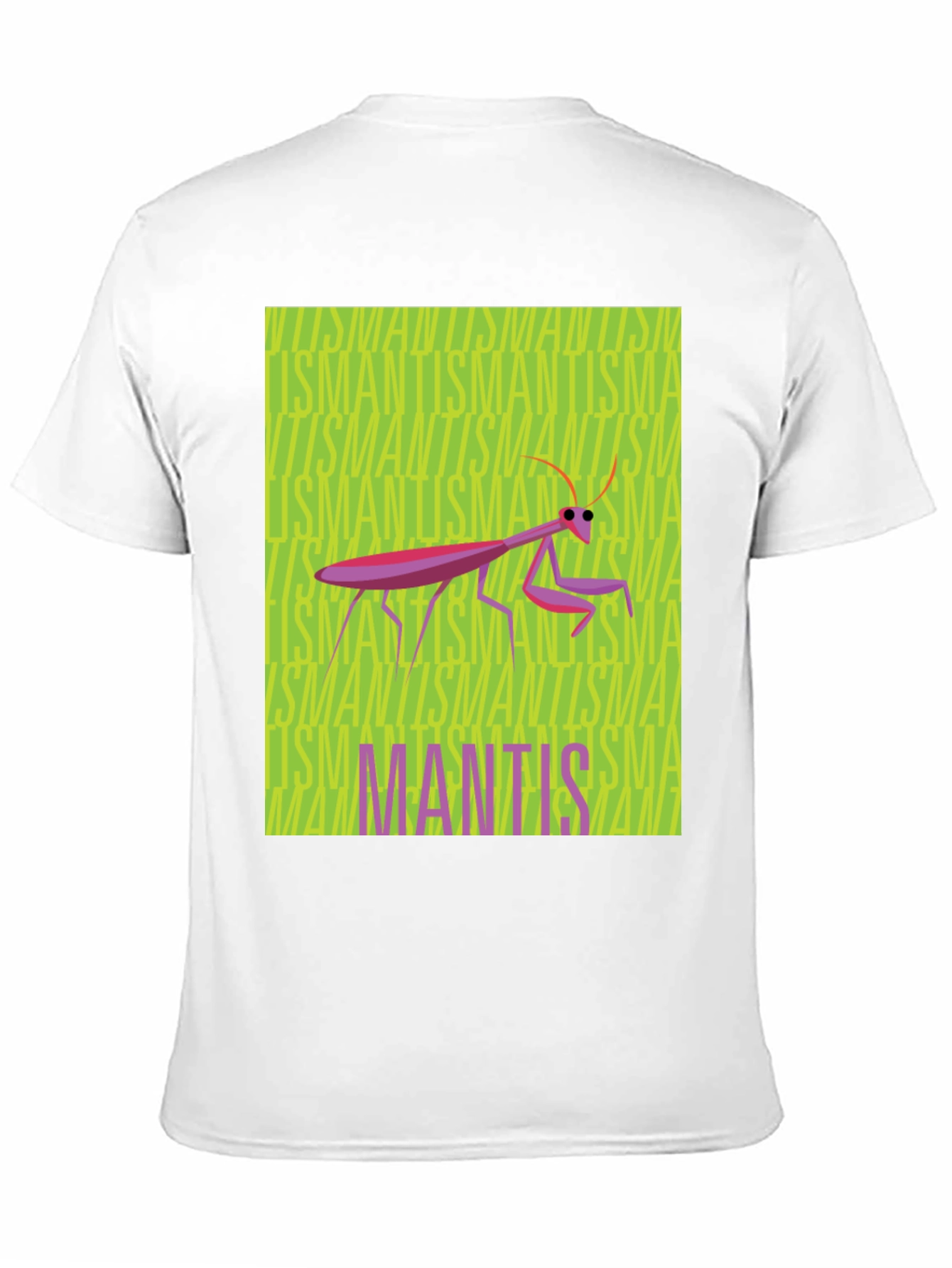 Mantis Graphic Tee - Unique Insect Design T-Shirt