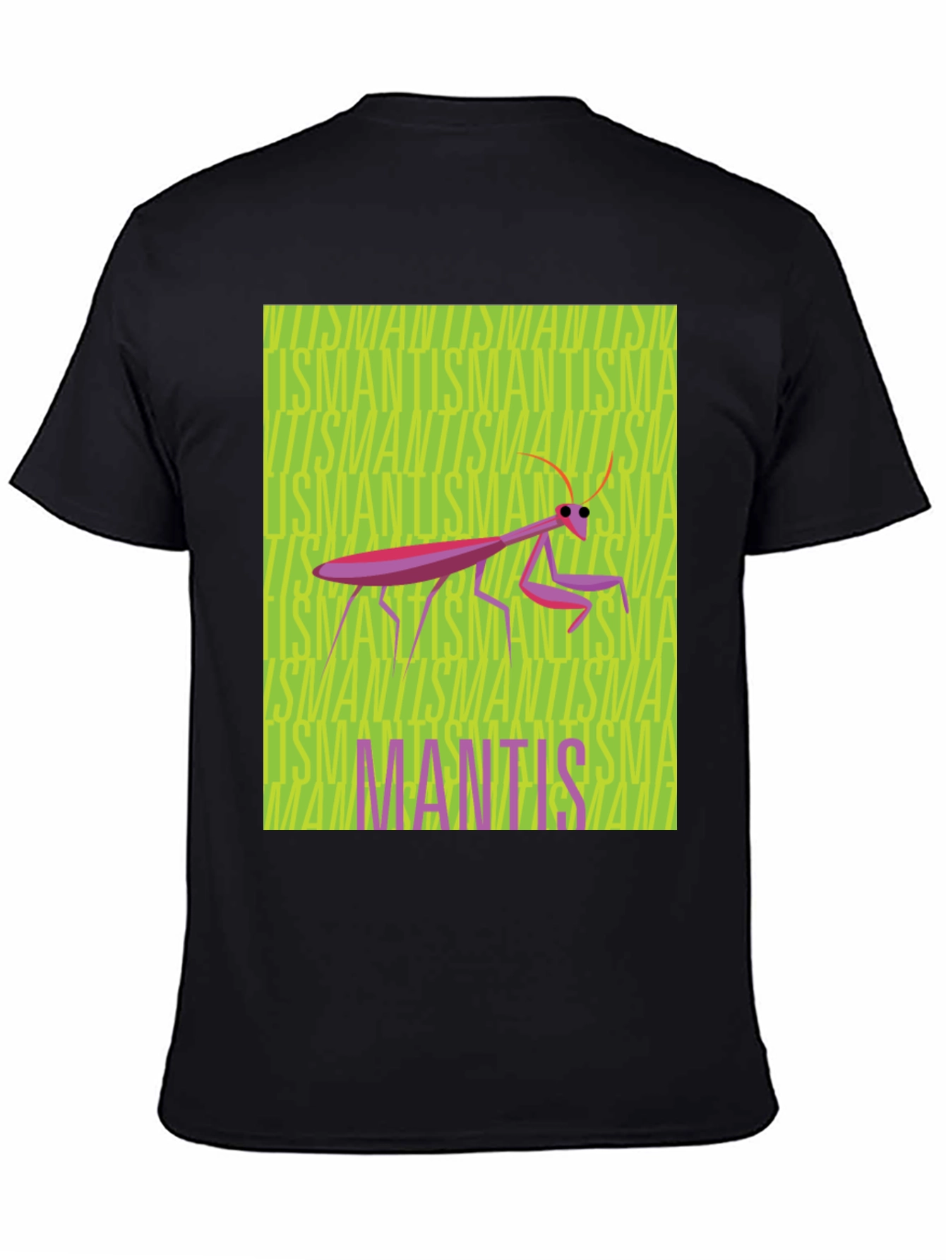 Mantis Graphic Tee - Unique Insect Design T-Shirt