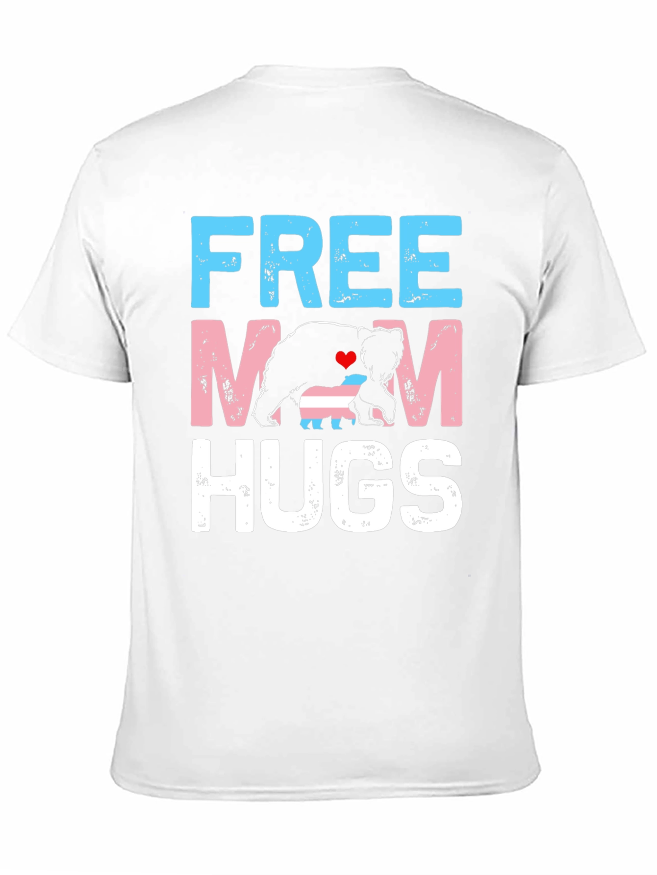 Free Mom Hugs Transgender Bear T-Shirt