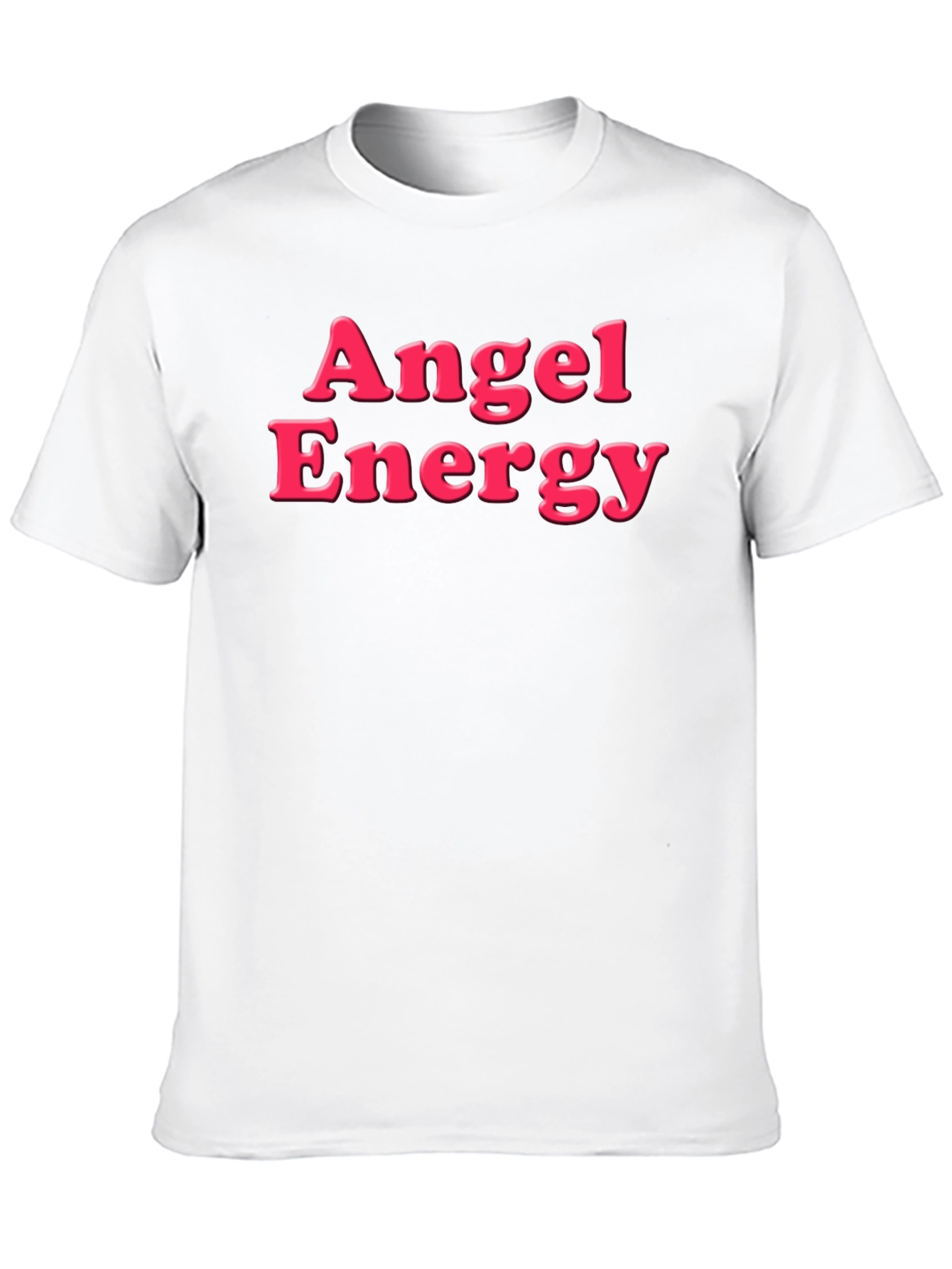 Angel Energy Black Graphic Tee