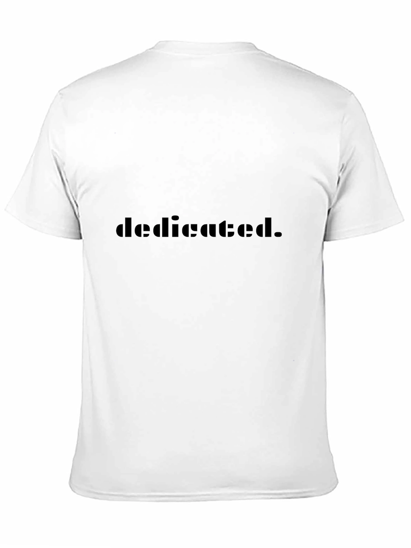 Dedicated Black Graphic Tee - Casual Style