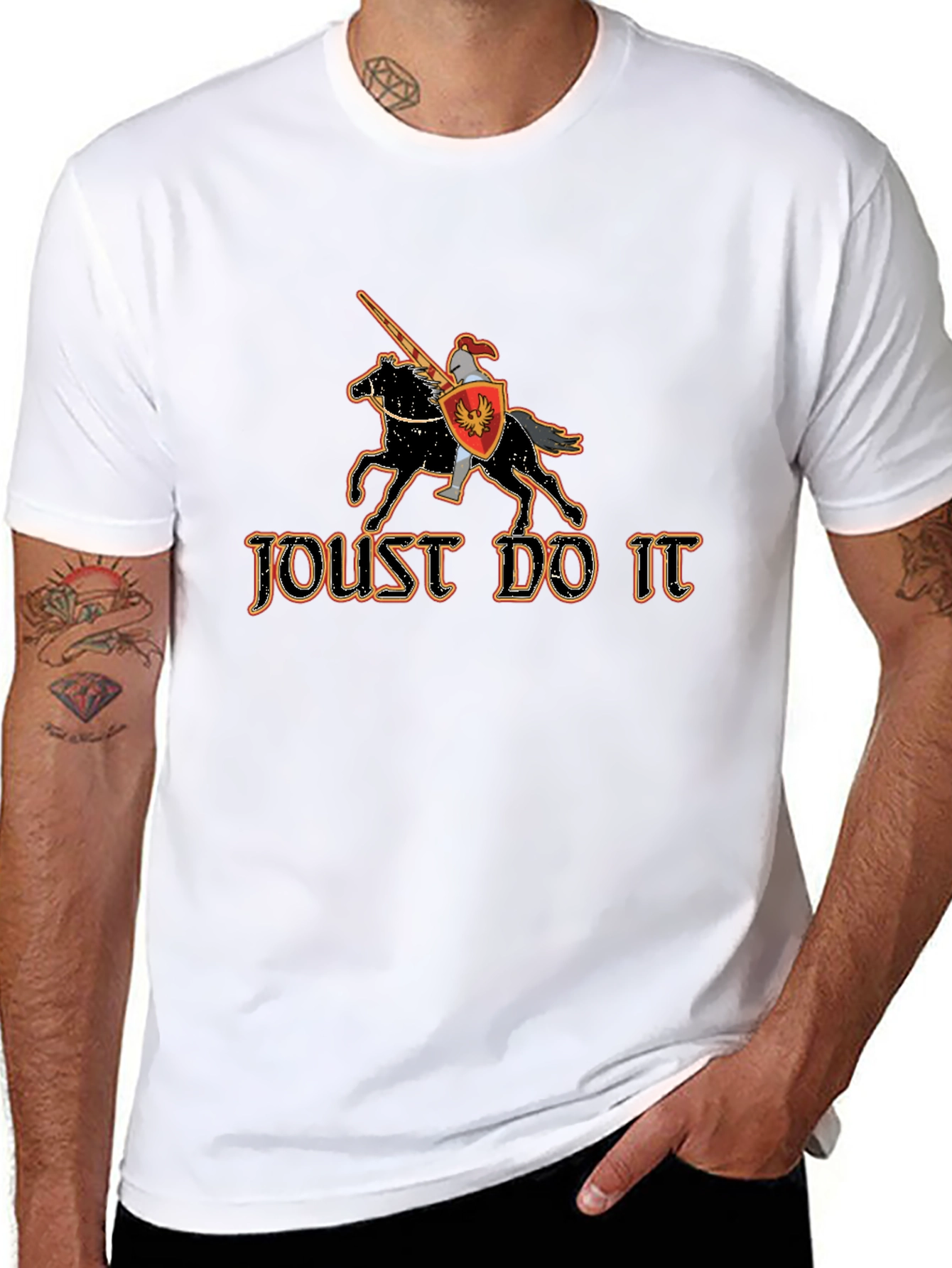 Joust Do It T-Shirt - Knight Graphic Tee