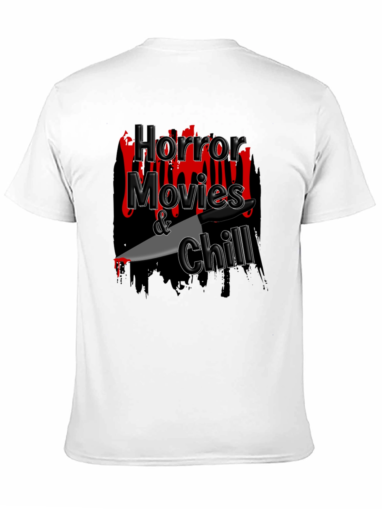 Horror Movies & Chill Graphic T-Shirt