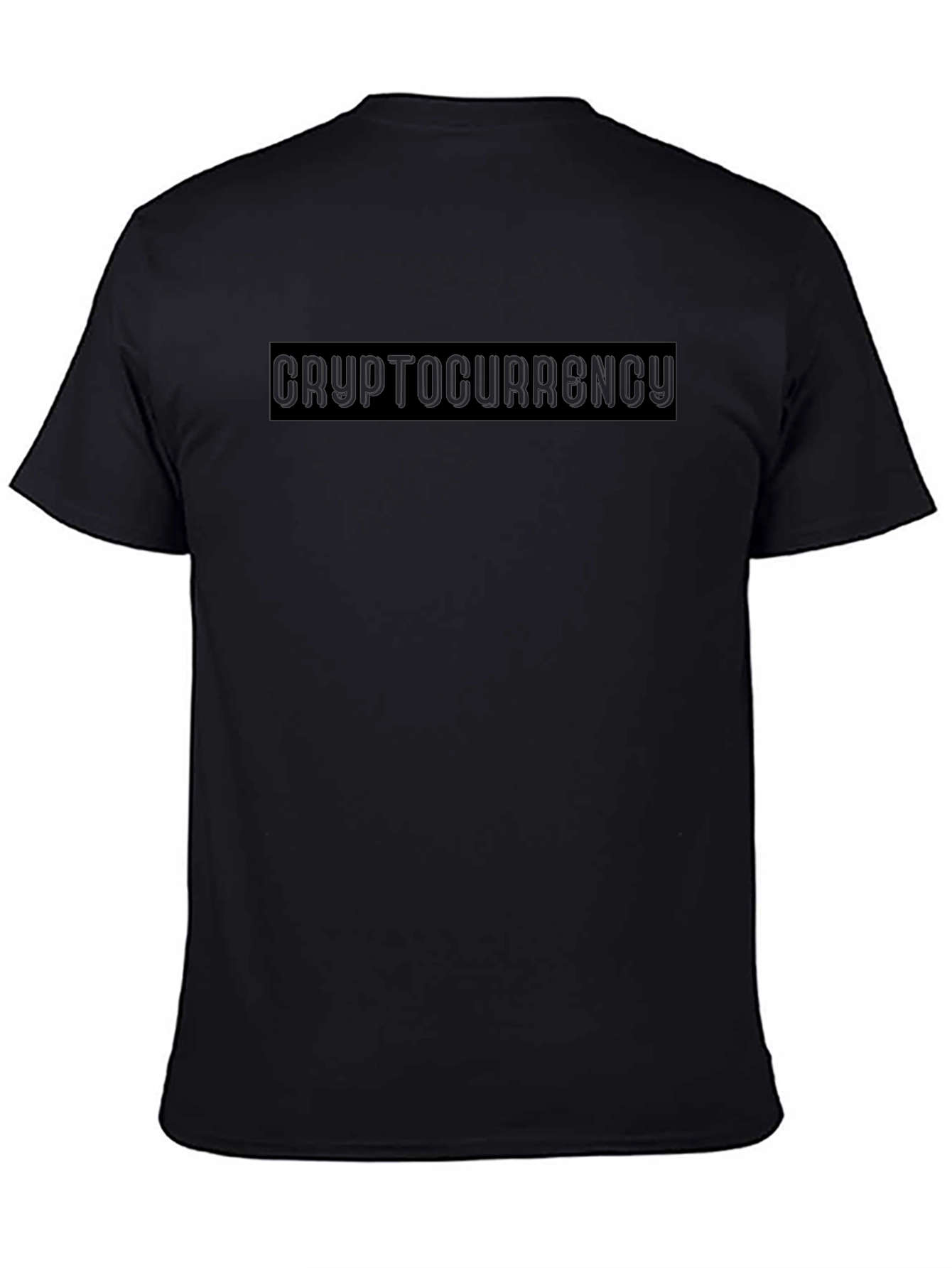 Cryptocurrency Black T-Shirt - Stylish Crypto Investor Apparel
