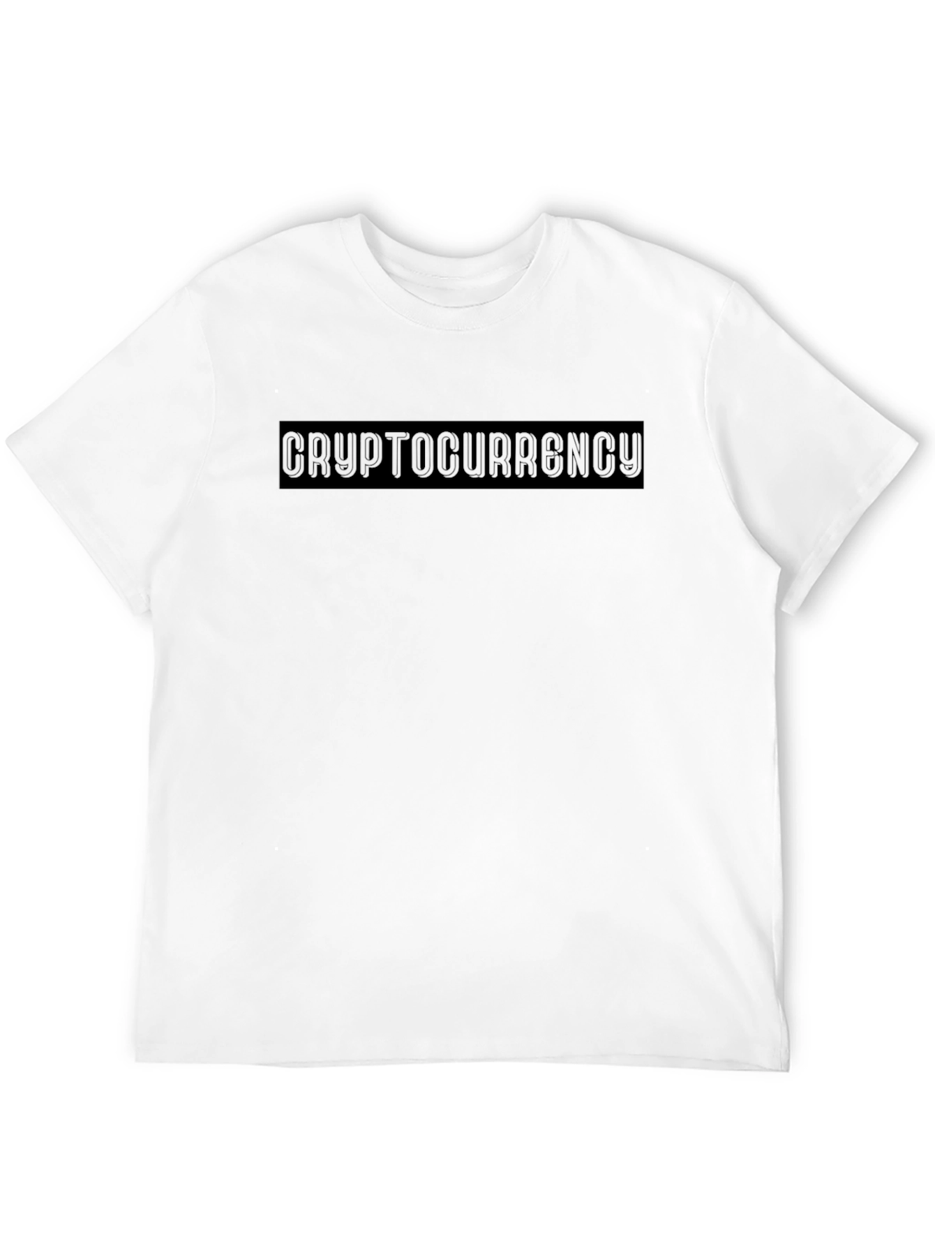 Cryptocurrency Black T-Shirt - Stylish Crypto Investor Apparel