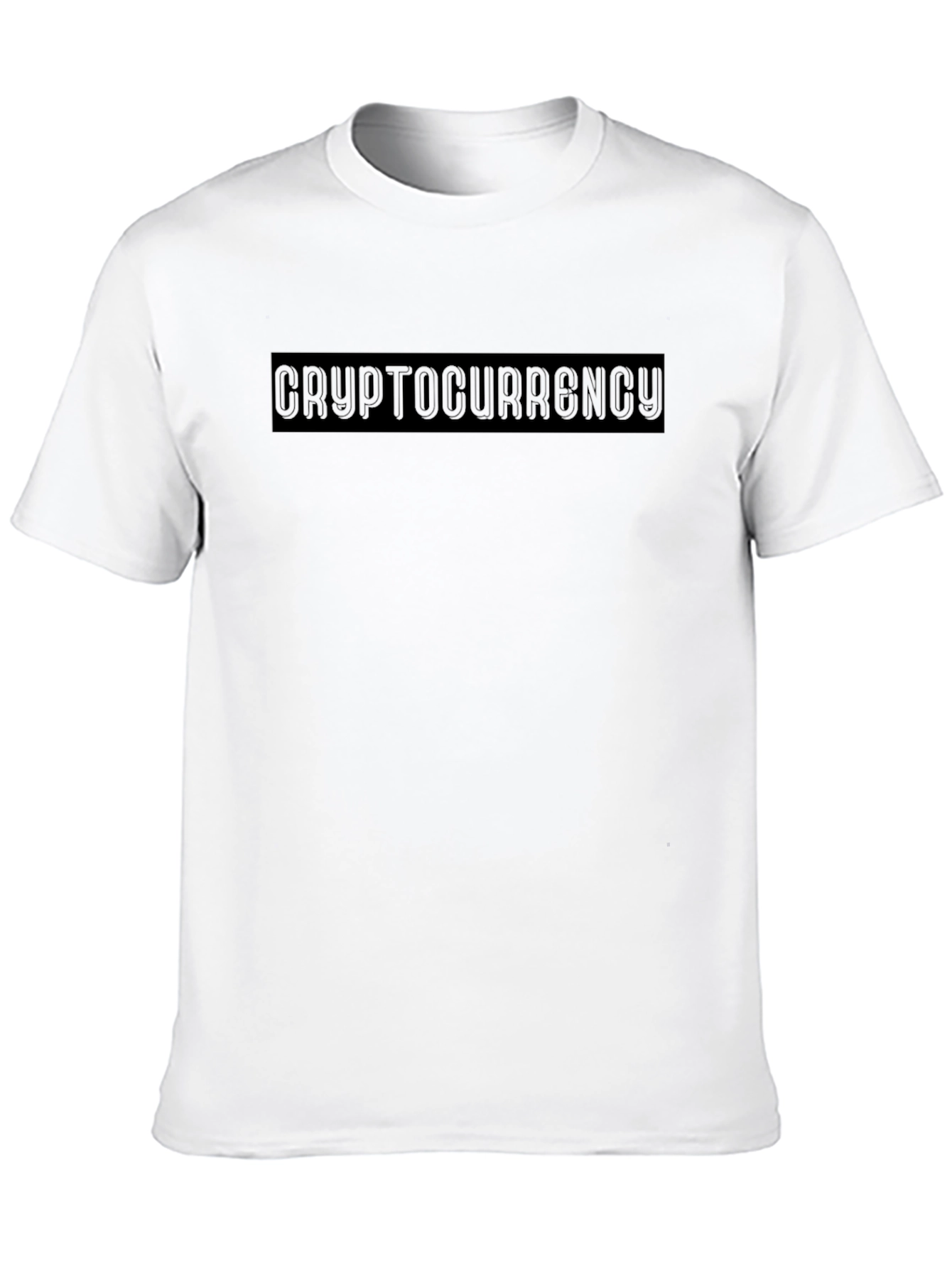 Cryptocurrency Black T-Shirt - Stylish Crypto Investor Apparel