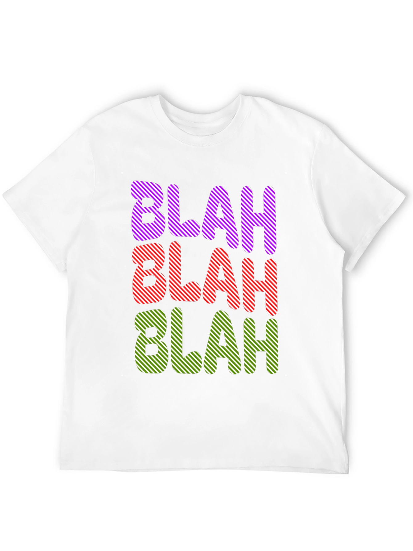 Blah Graphic Tee - Mens Black T-Shirt