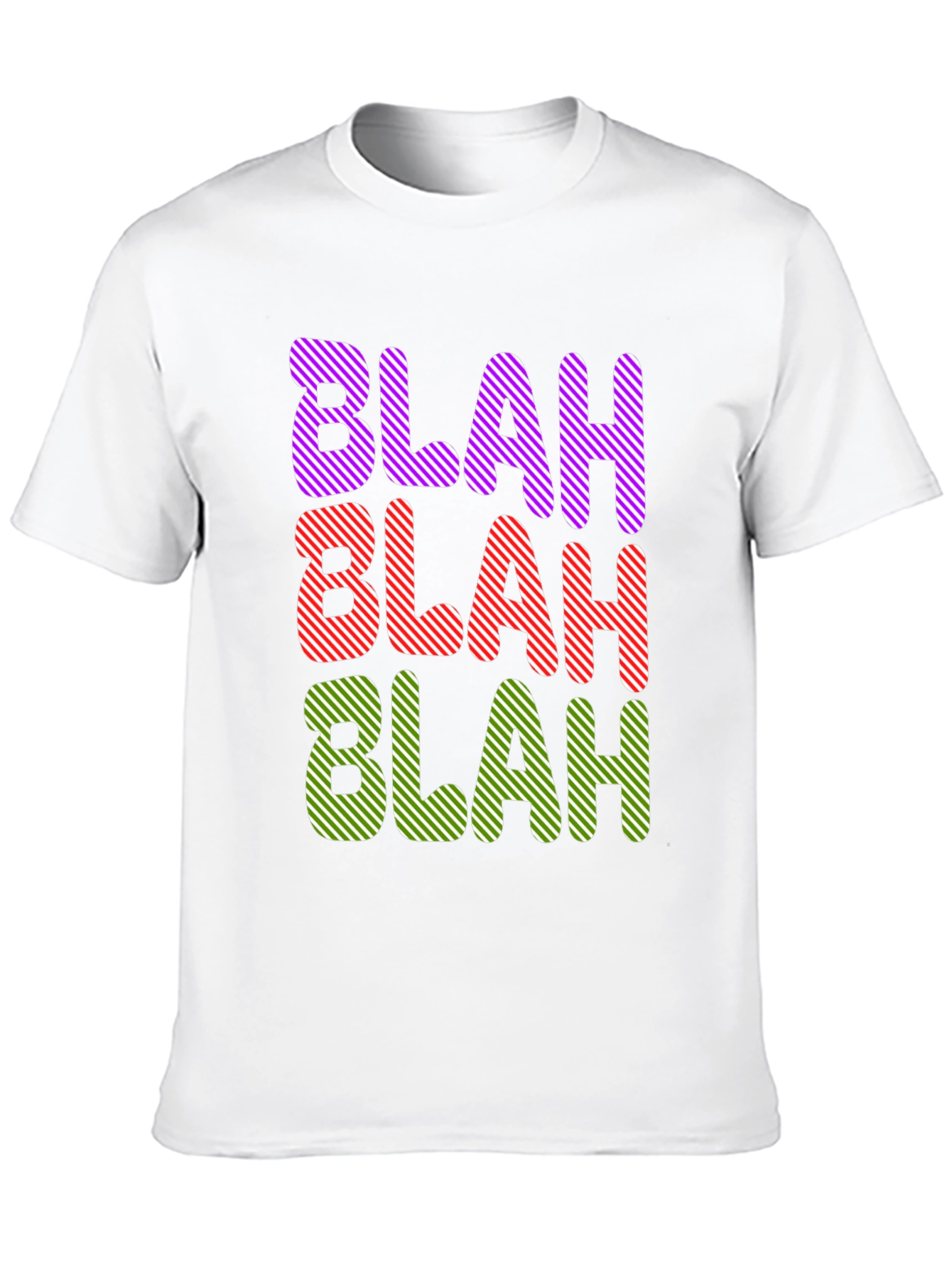 Blah Graphic Tee - Mens Black T-Shirt