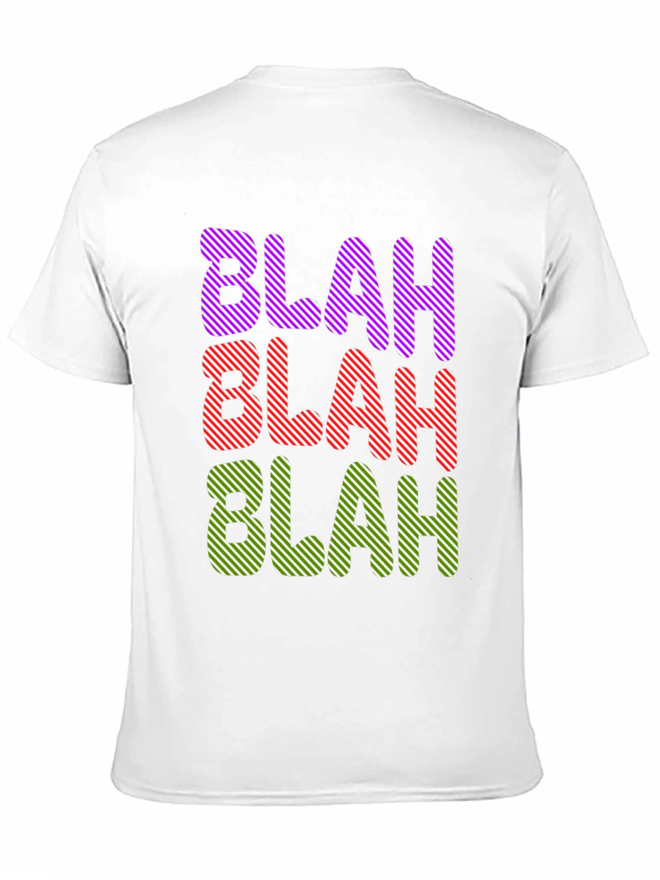 Blah Graphic Tee - Mens Black T-Shirt
