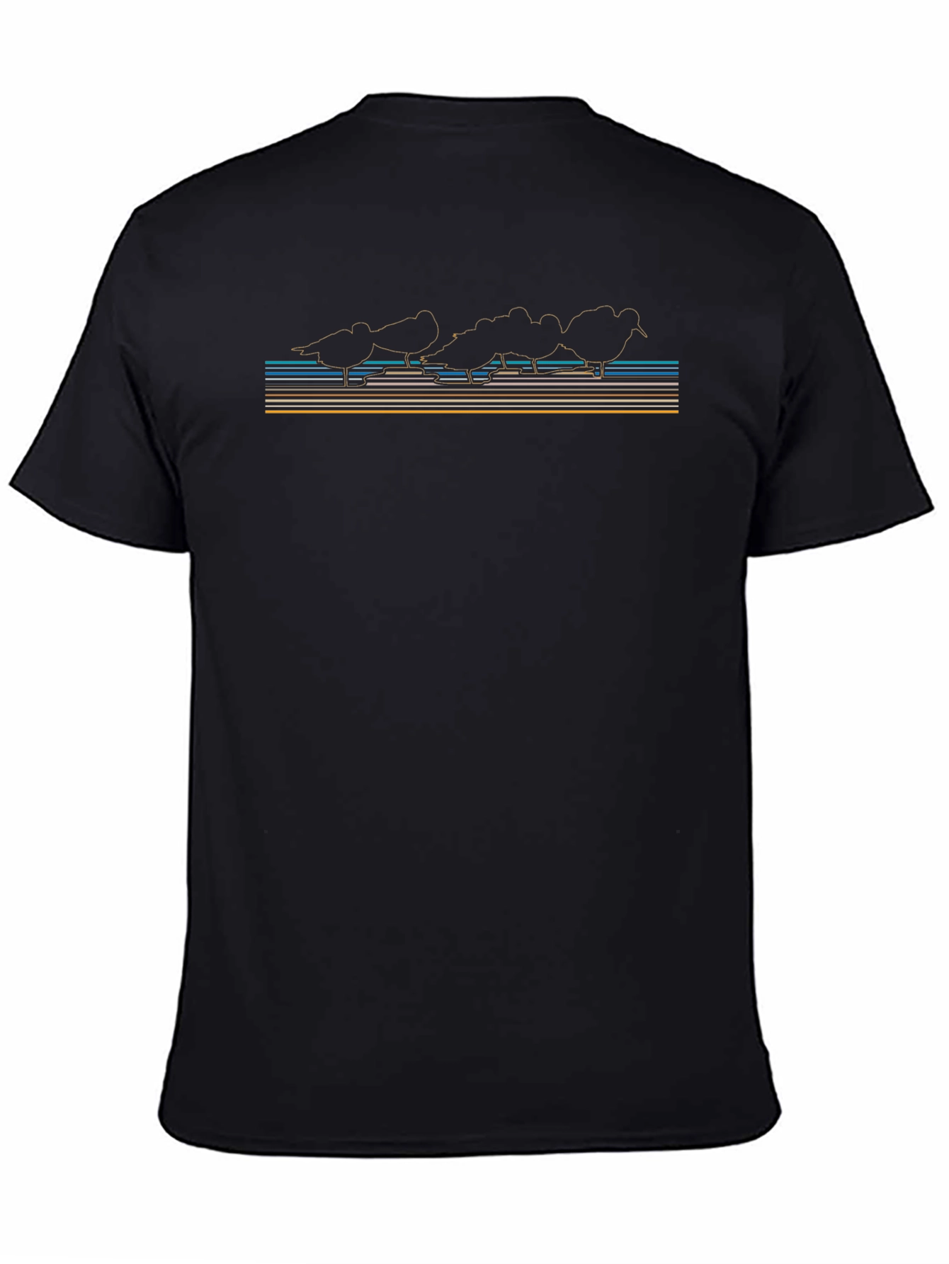 Retro Shorebird Tee - Coastal Style