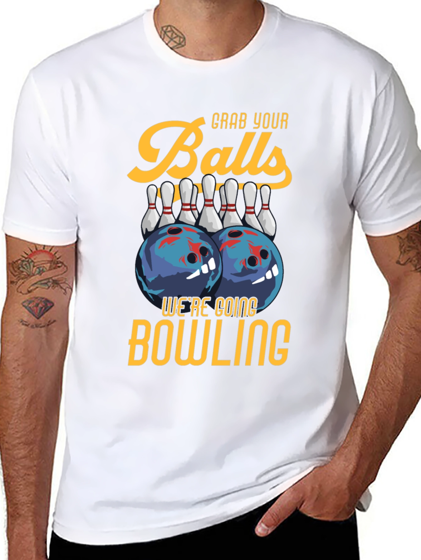 Grab Your Balls Bowling T-Shirt