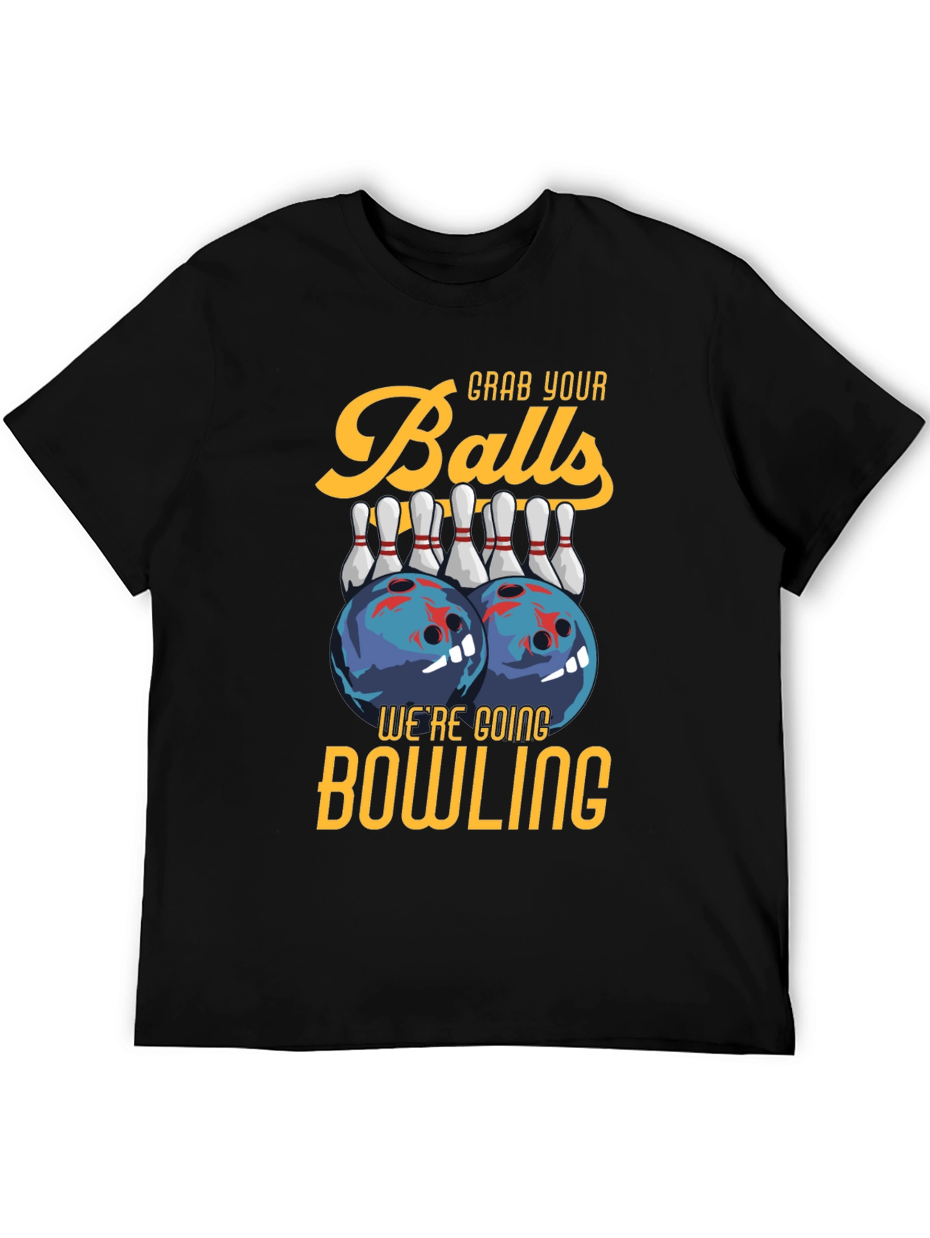 Grab Your Balls Bowling T-Shirt