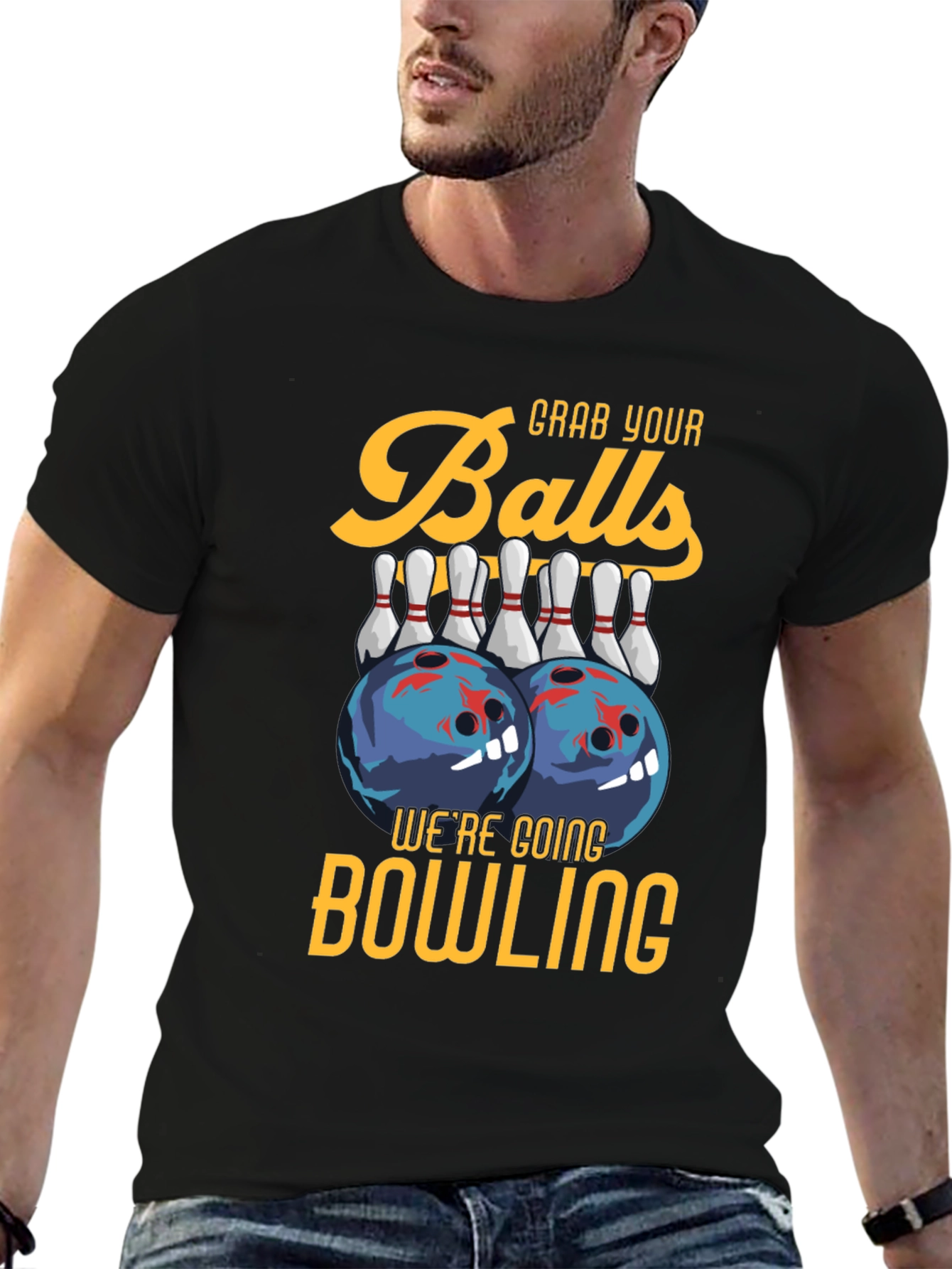 Grab Your Balls Bowling T-Shirt