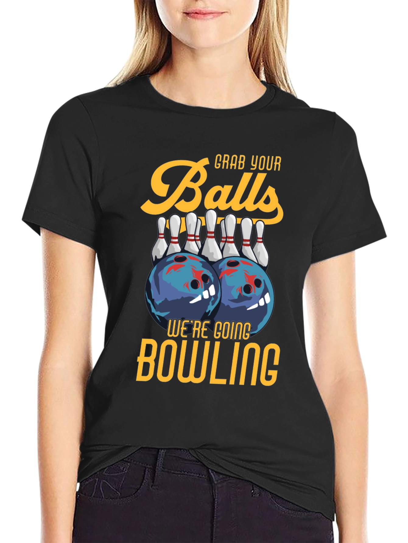 Grab Your Balls Bowling T-Shirt
