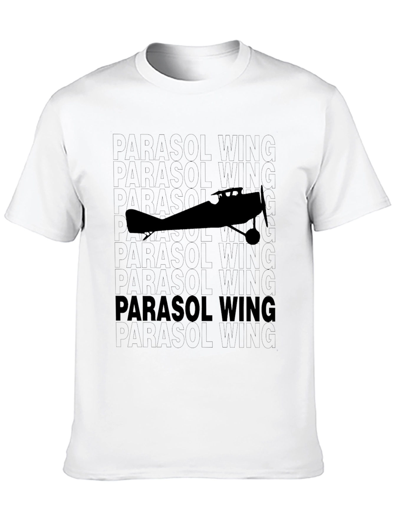 Parasol Wing Airplane T-Shirt