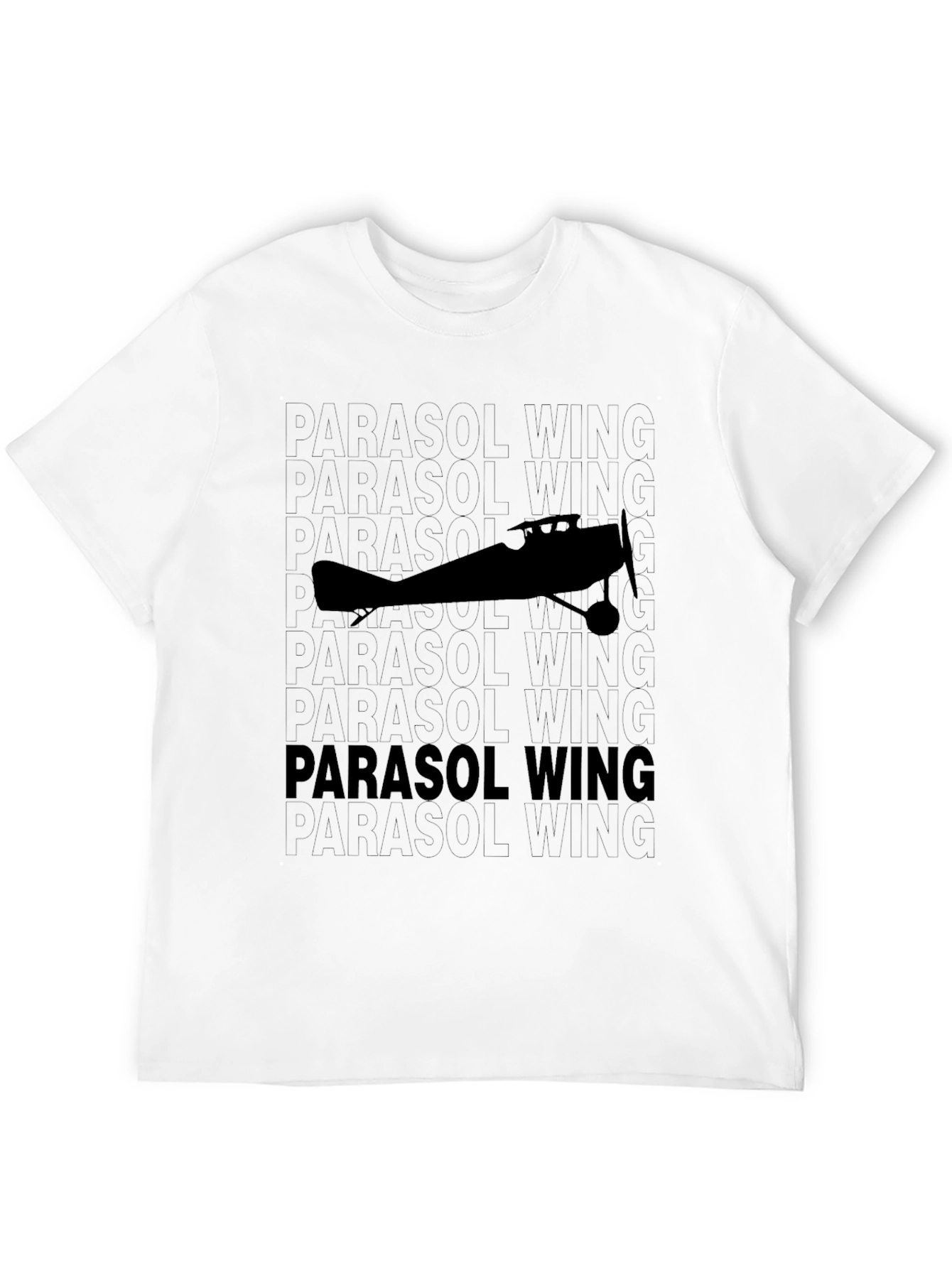 Parasol Wing Airplane T-Shirt