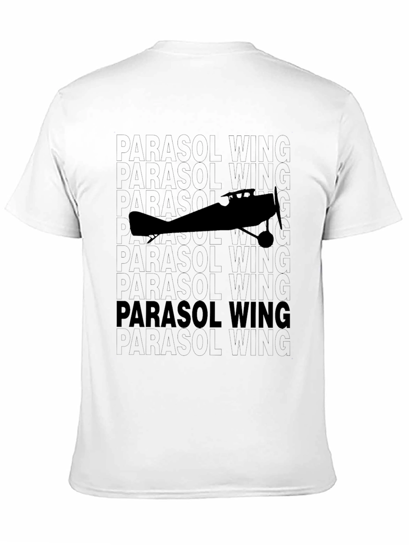 Parasol Wing Airplane T-Shirt