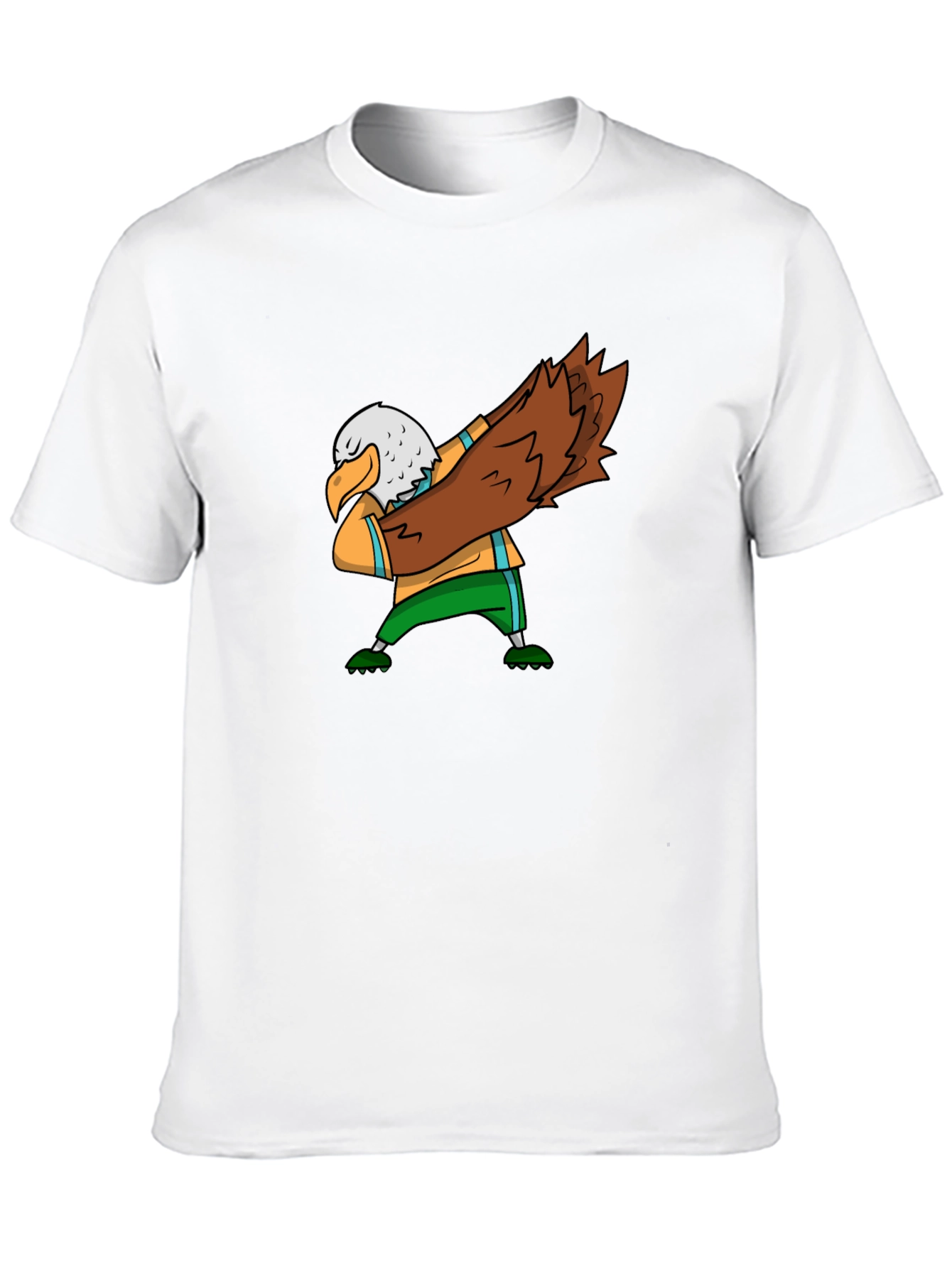 Dabbing Eagle Graphic Tee - Black T-Shirt
