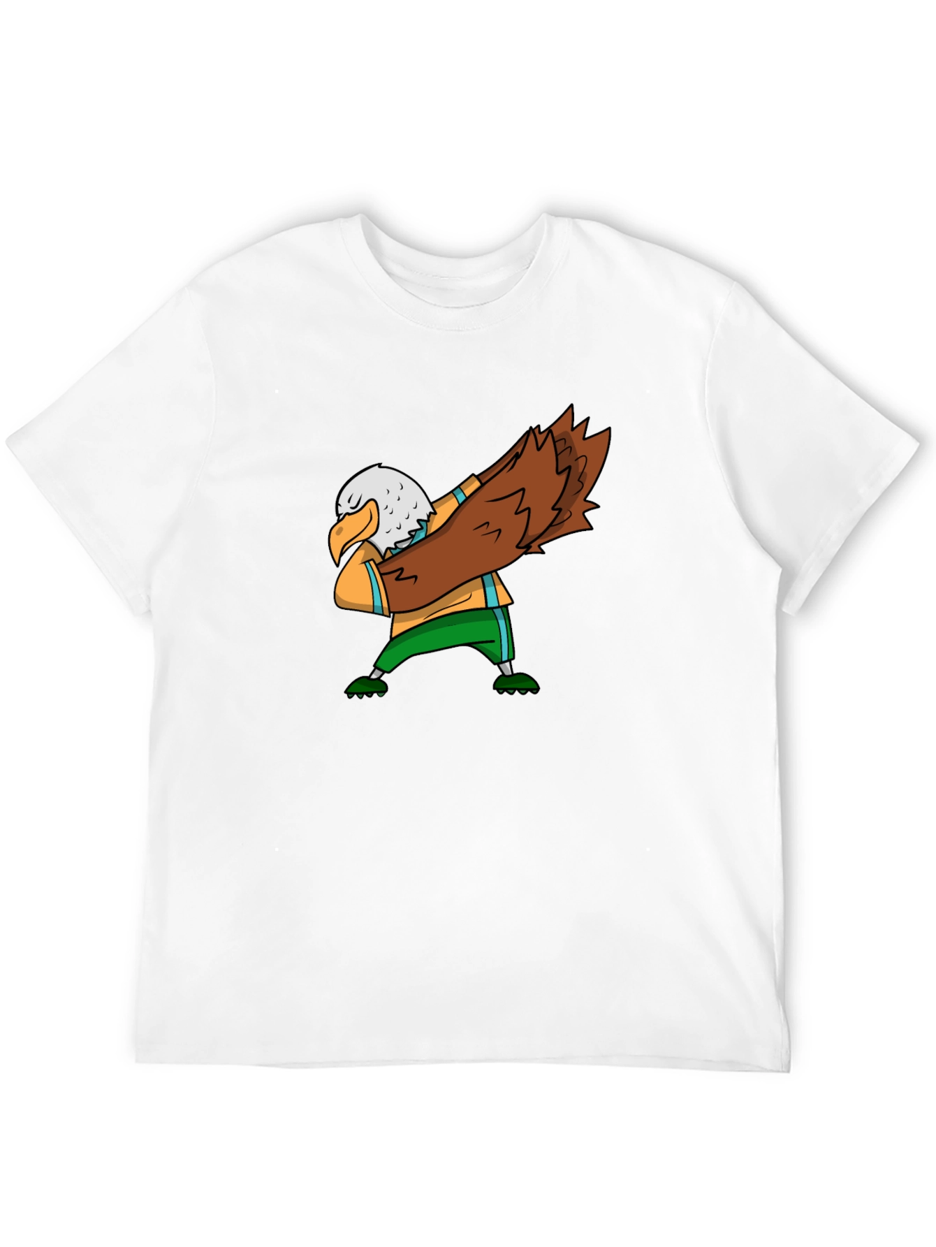 Dabbing Eagle Graphic Tee - Black T-Shirt