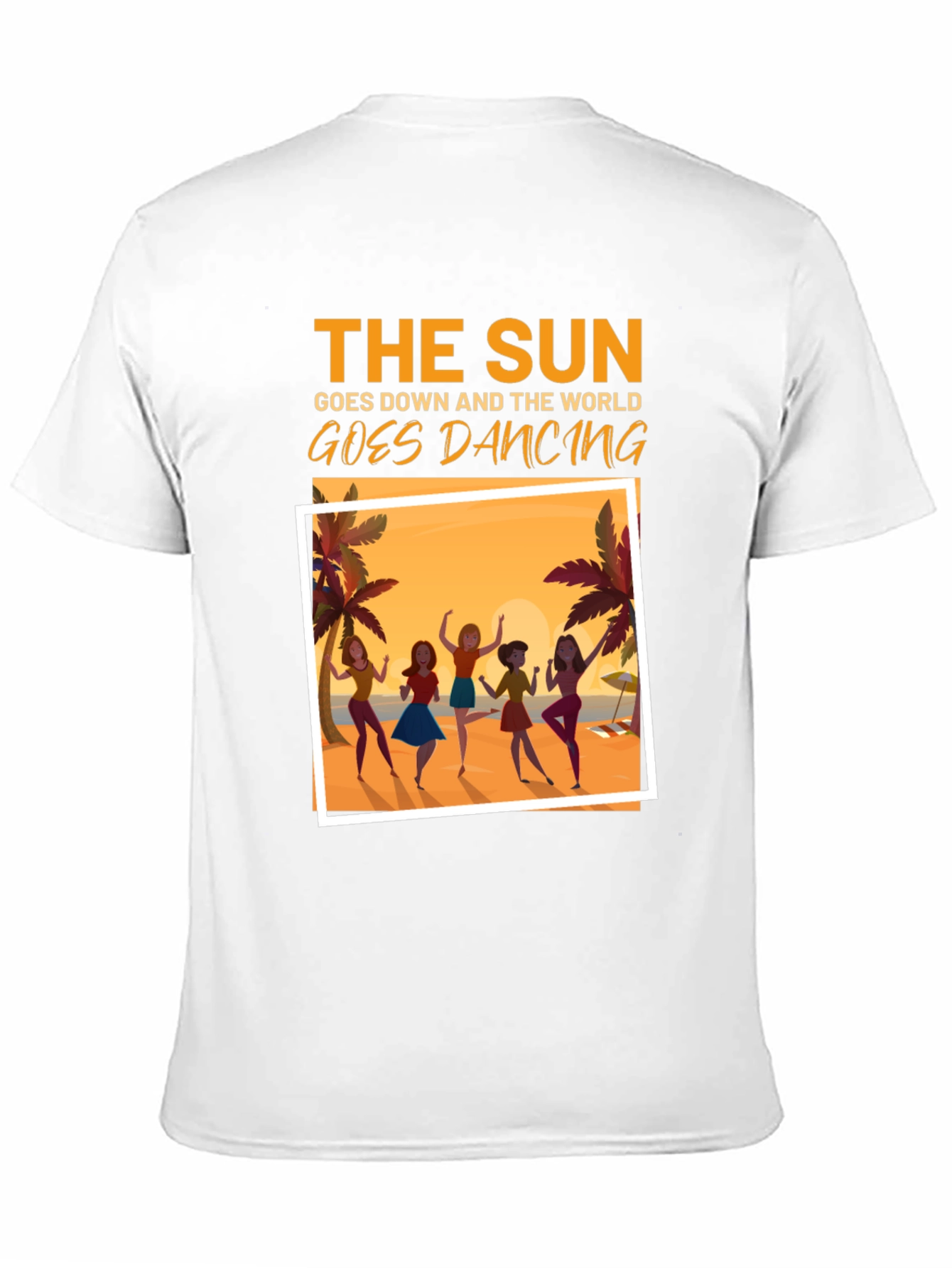 The Sun Goes Down Dancing Graphic Tee