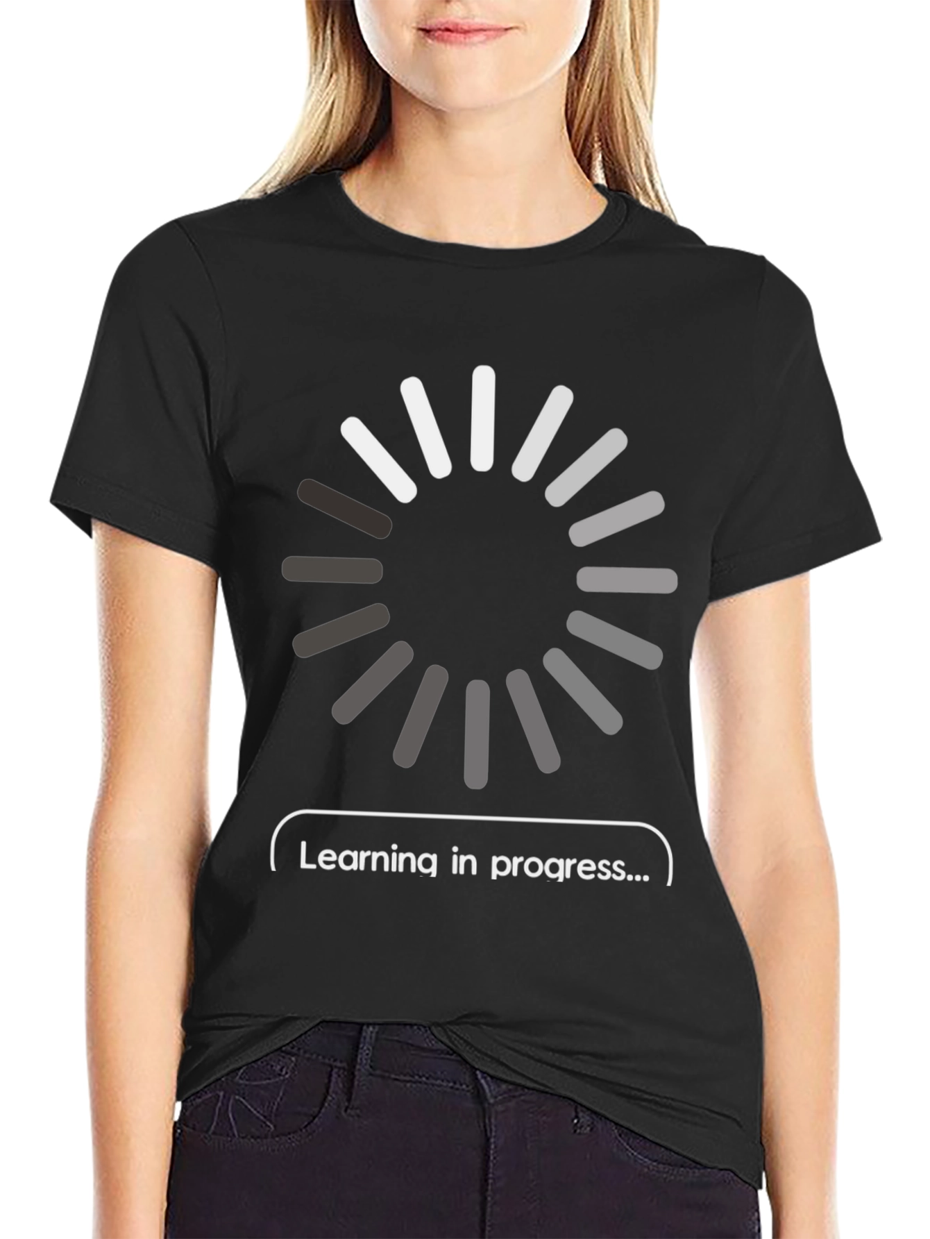 Learning in Progress T-Shirt - Tech Humor Tee