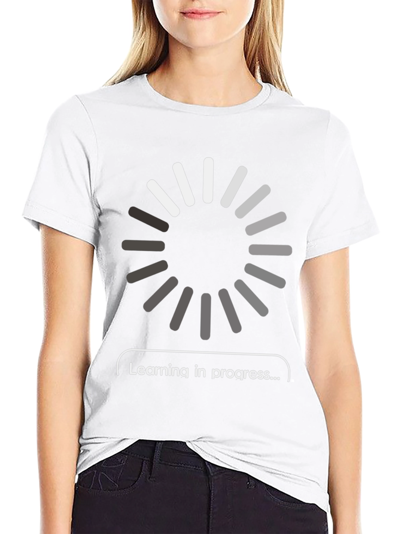 Learning in Progress T-Shirt - Tech Humor Tee